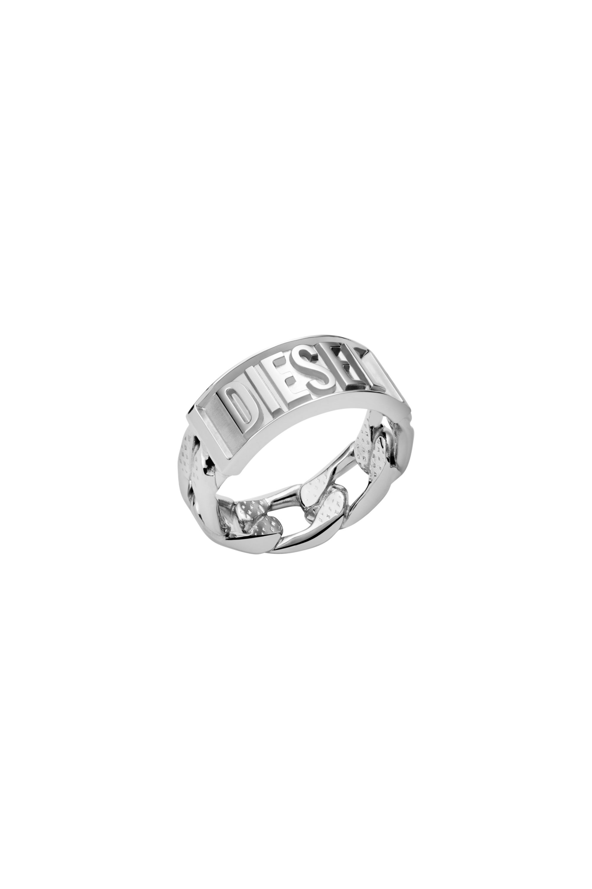 ネットで注文 DX1347 Man: Diesel | ring band steel Stainless アクセサリー