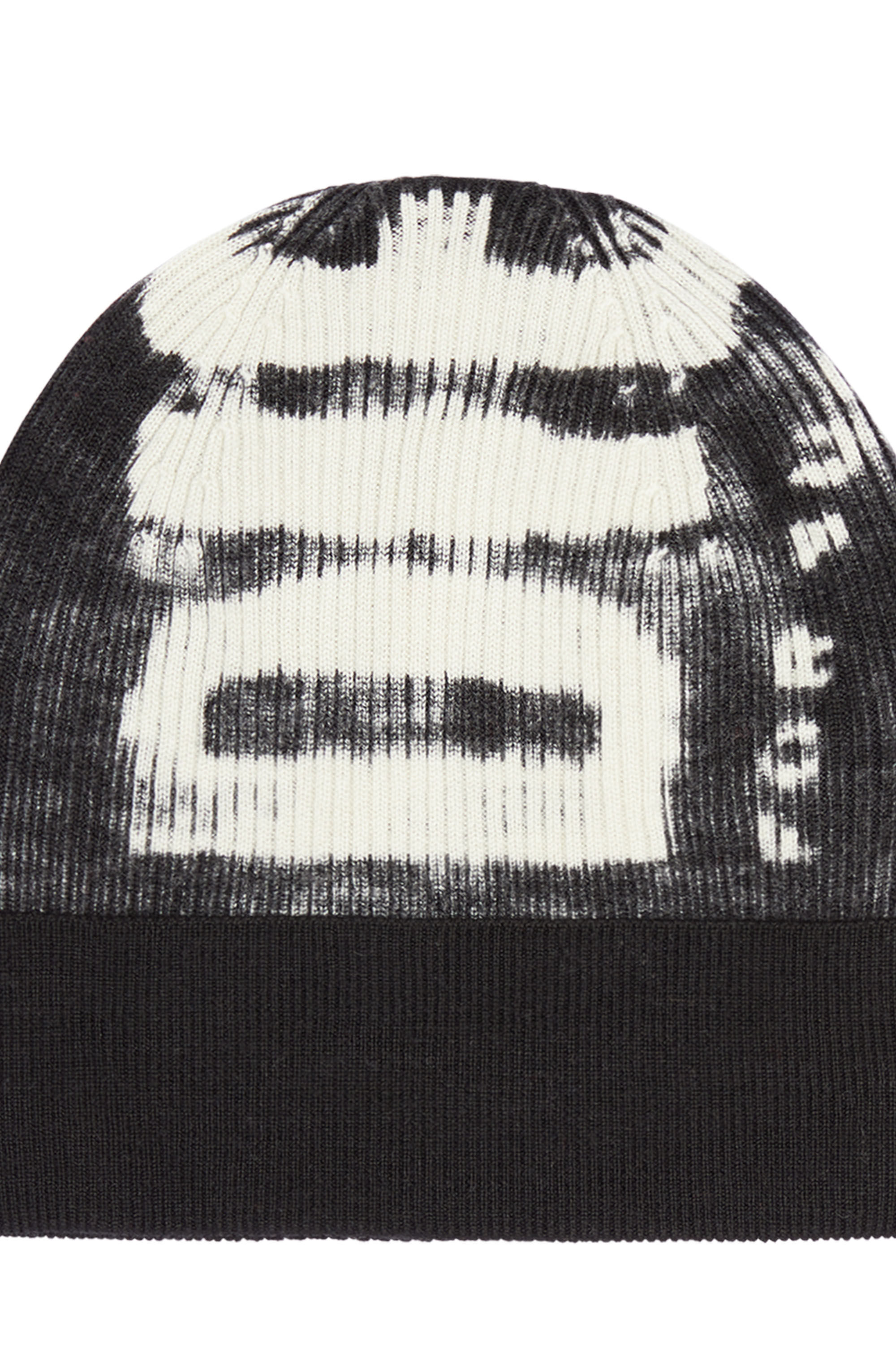 K-ATULLUS-CAP : Ribbed beanie with maxi logo print | Diesel
