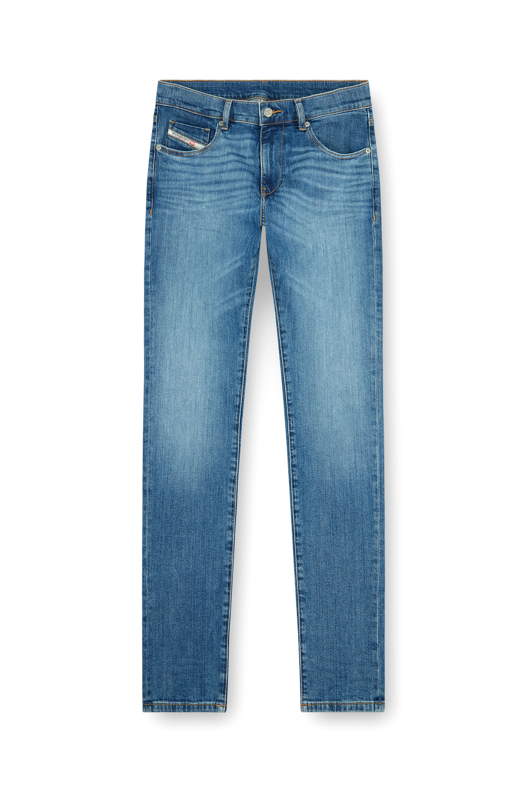 Men's Slim Jeans | Regular Waist 2019 D-StruktLight Blue | Diesel TR