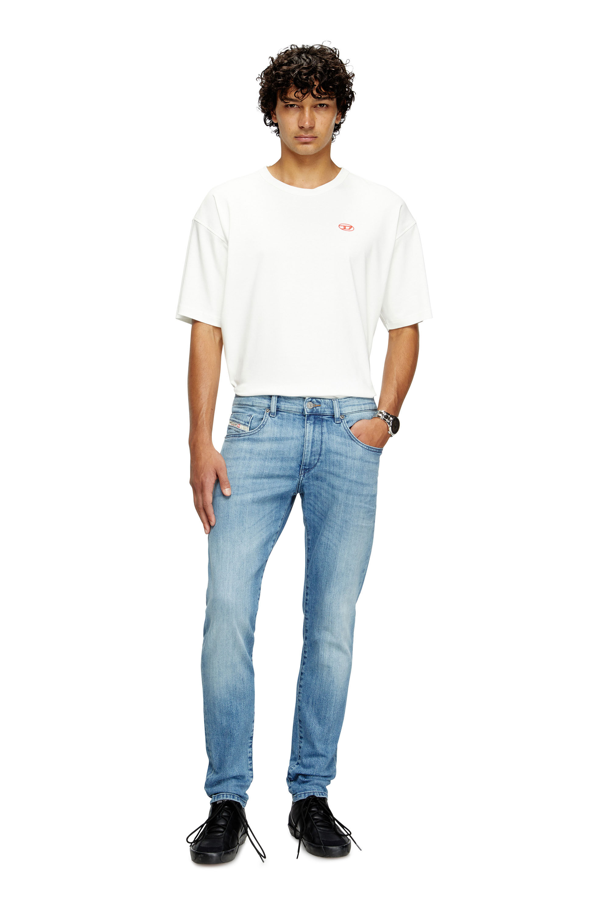 Men's Slim Jeans | Light Blue | Diesel 2019 D-Strukt