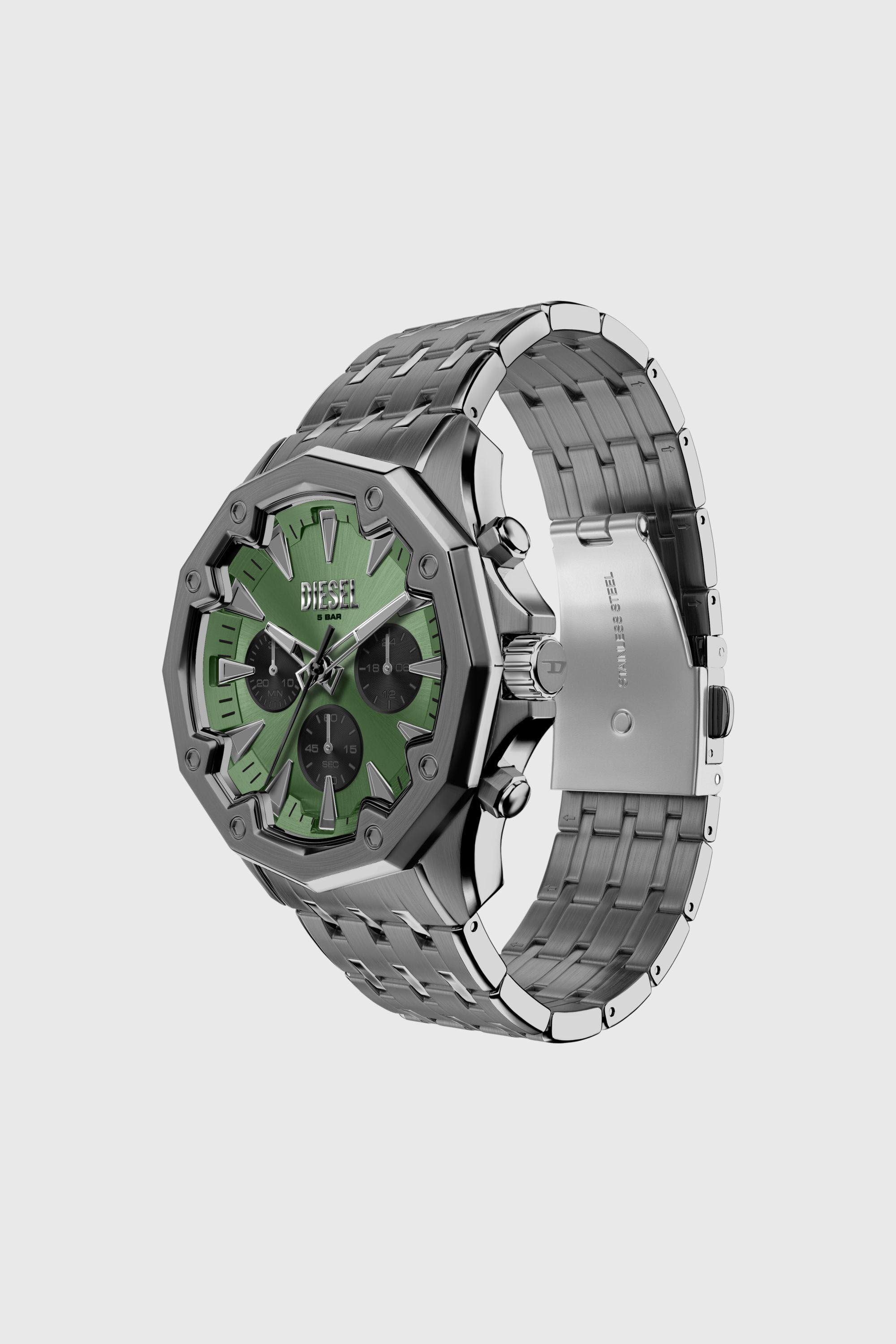 Men's Stinger gunmetal stainless steel watch | Grey | Diesel TR