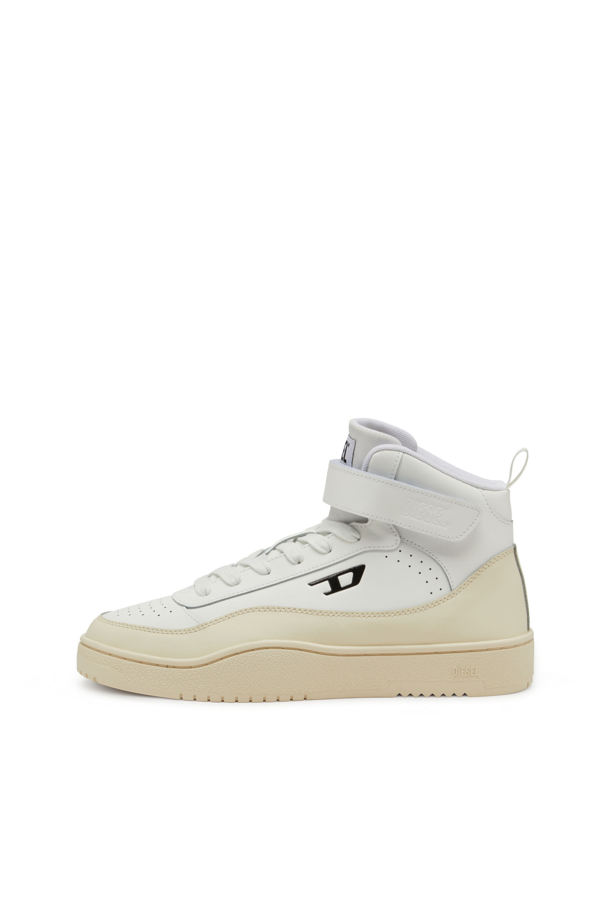 Men's S-Tracker-D-Mid top sneaker | White | Diesel TR