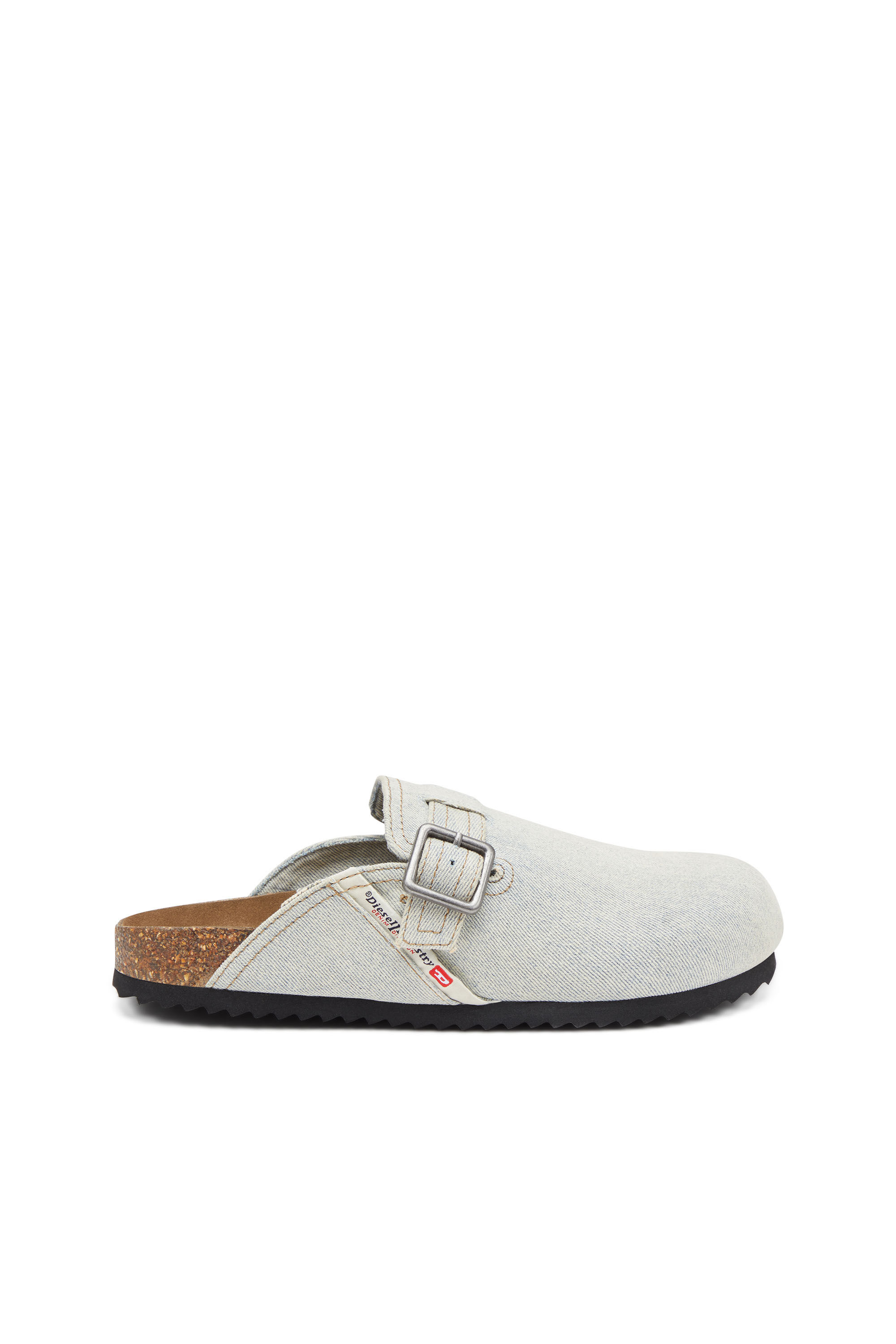 Men's D-Woodstock-Mules in faded denim | Blue | Diesel
