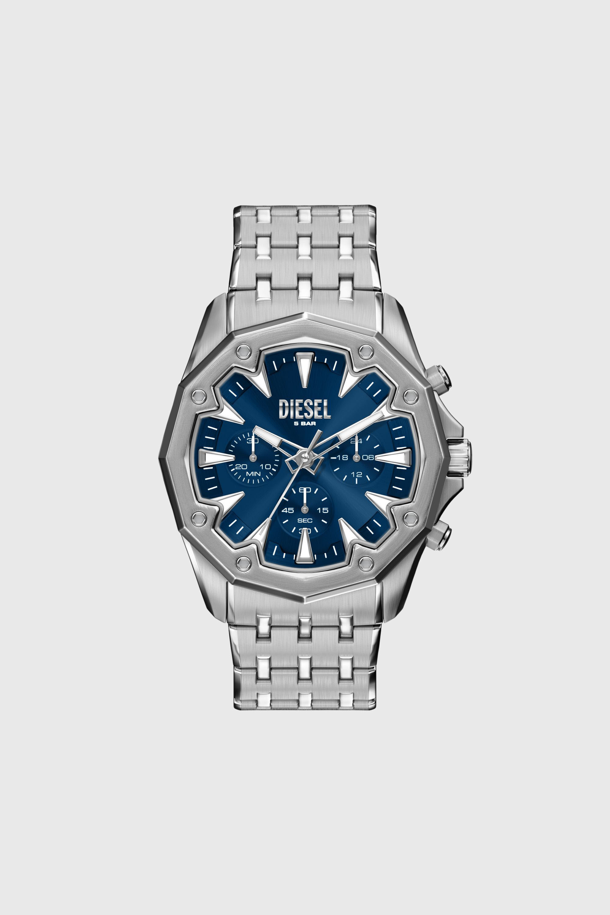 Men's Stinger Stainless Steel Watch | Silver | Diesel TR