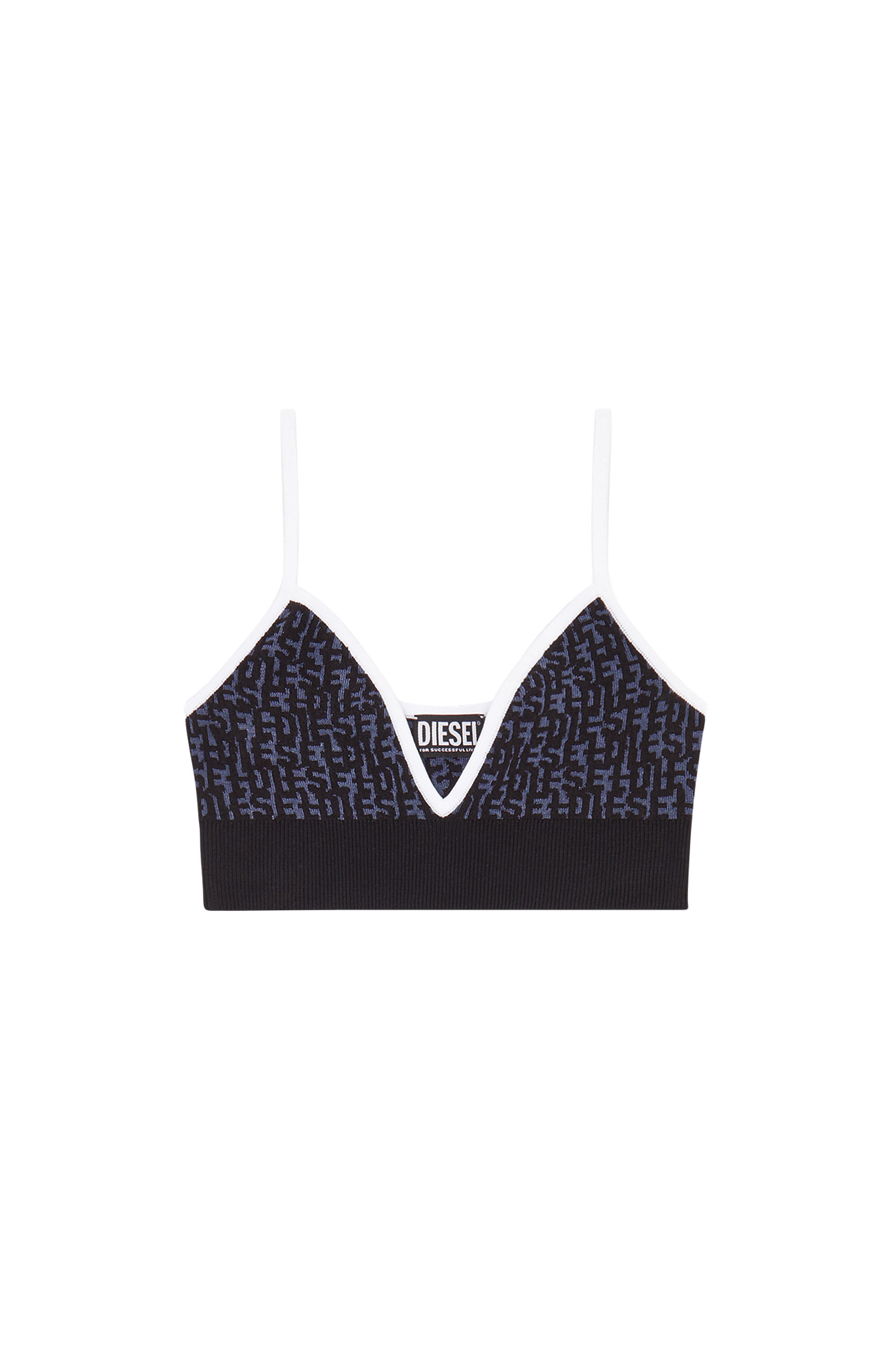 Diesel - M-ATHILDE-TOP, Black/Blue - Image 2
