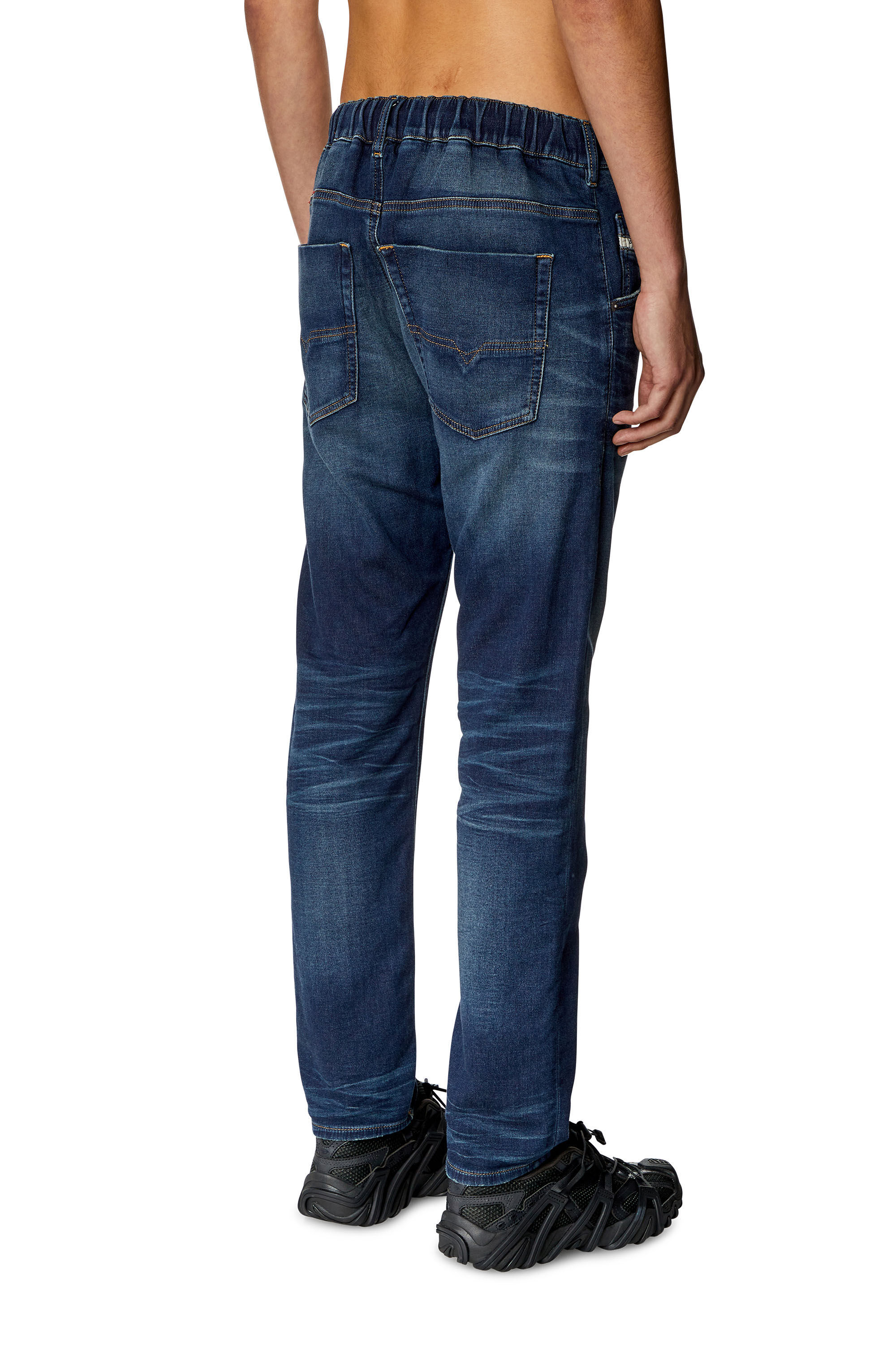 Men's Tapered Jeans | Dark blue | Diesel 2030 D-Krooley Joggjeans®