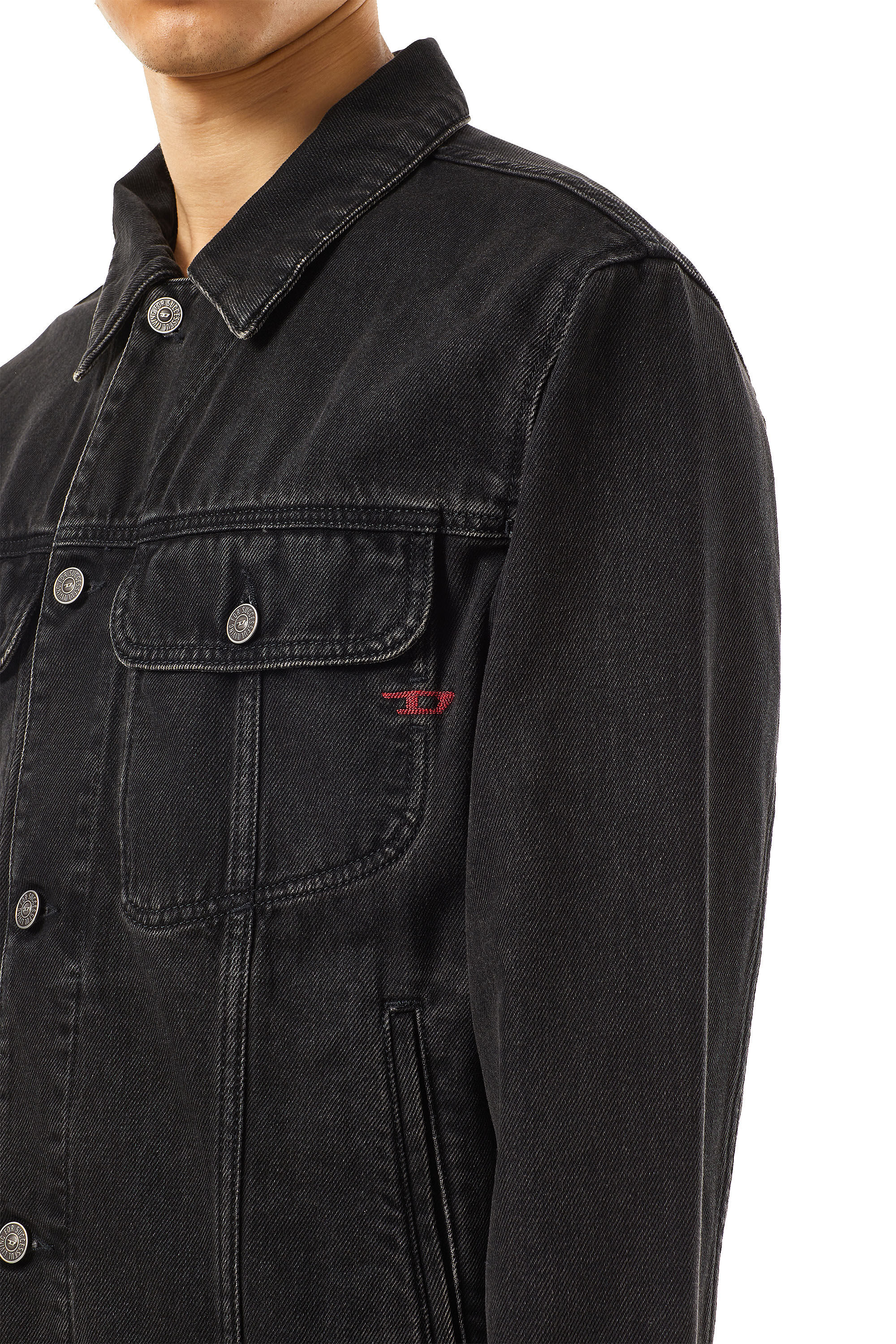 Black diesel jacket store