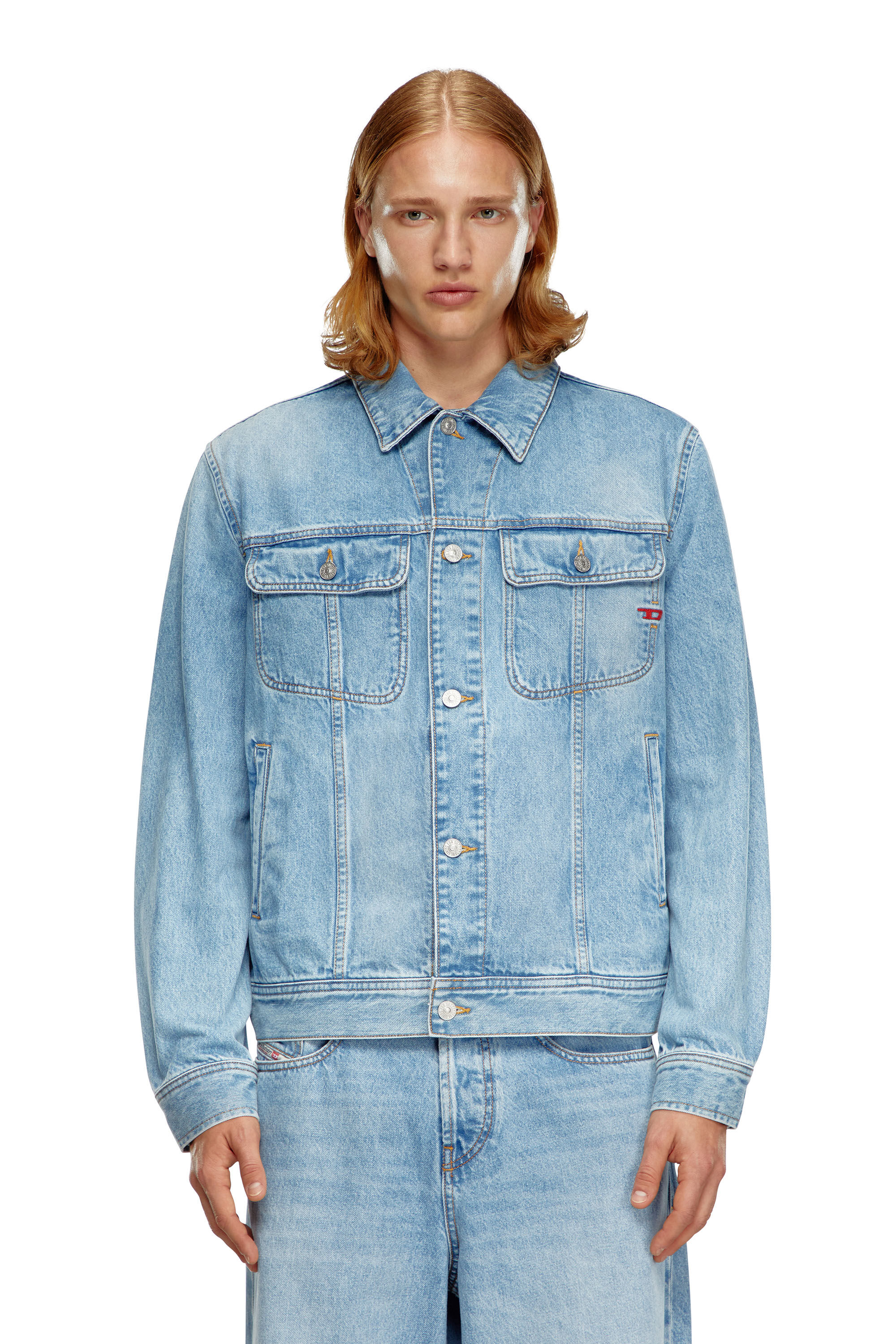 Diesel trucker jacket sales