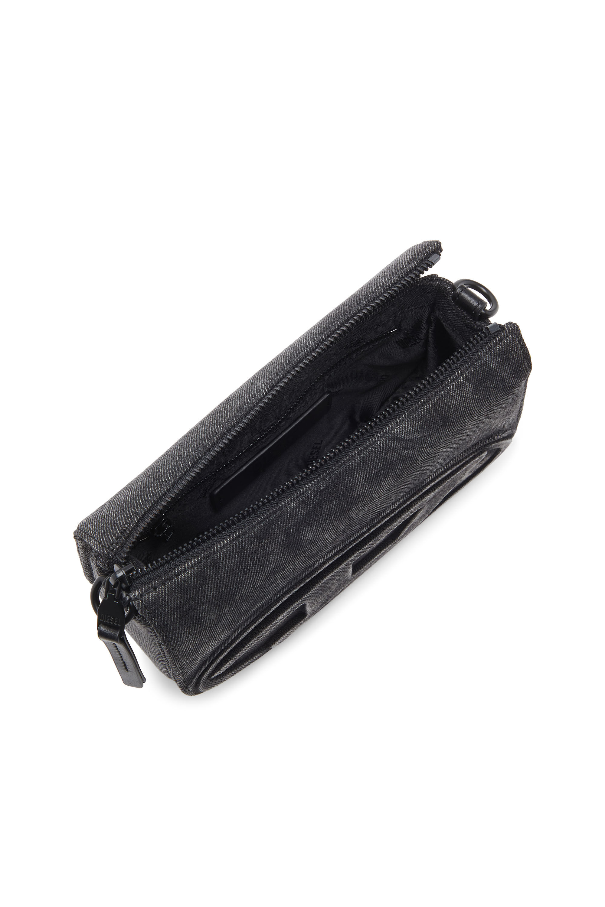 Women's 1DR-Camera bag in stonewashed denim | Black | Diesel