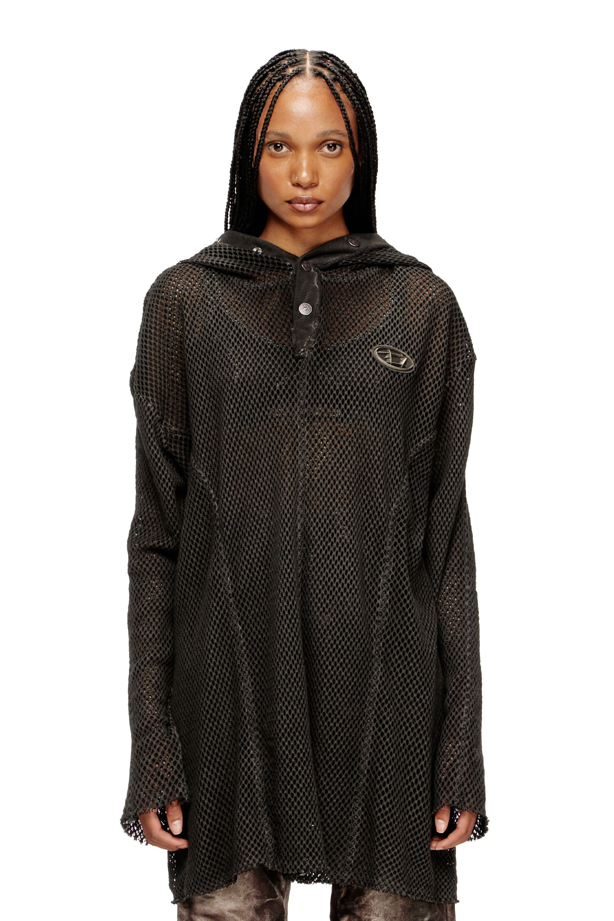 S-THUG-FISHNET, Black