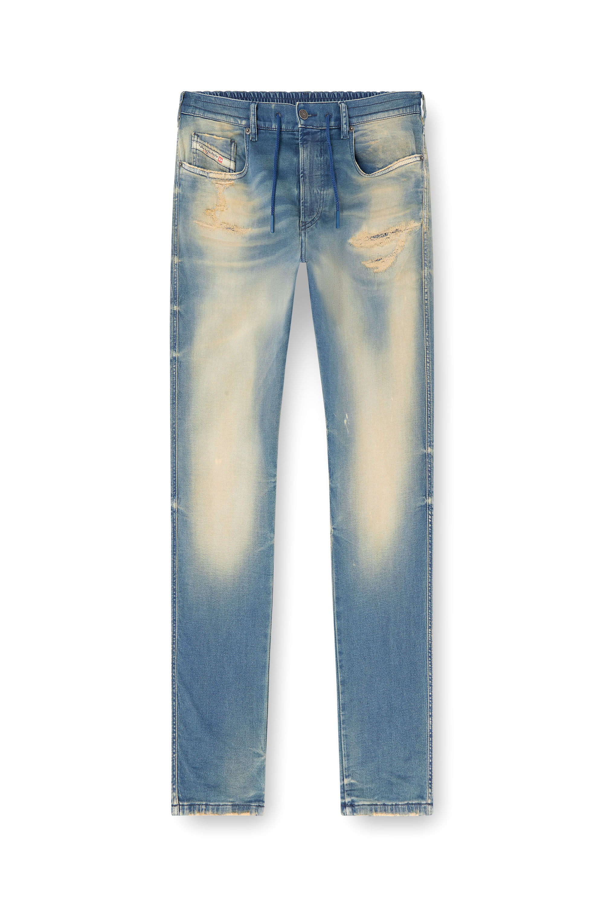 Diesel - Man's Slim 2062 D-Strukt Joggjeans® 068PP, Medium blue - 2