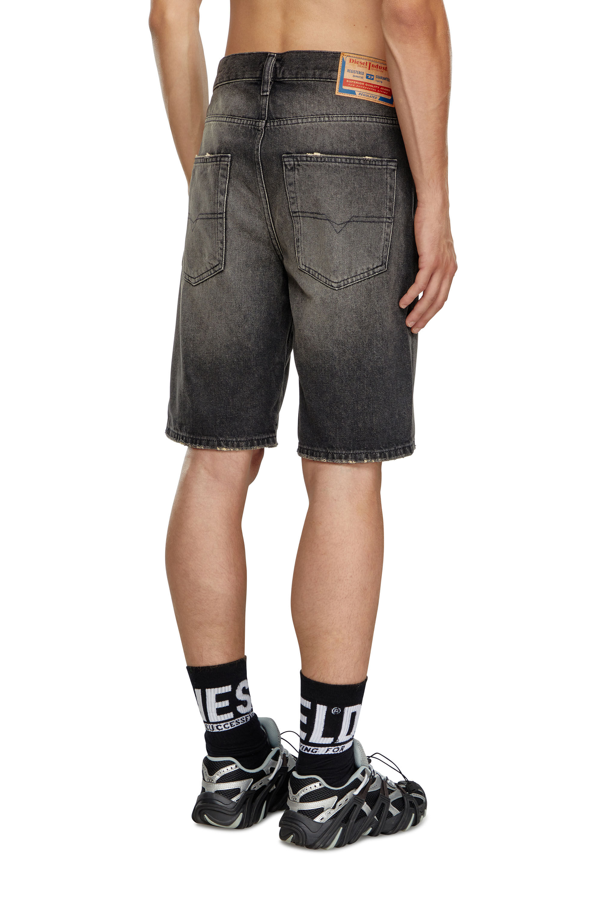 Men's Denim shorts | Black | Diesel
