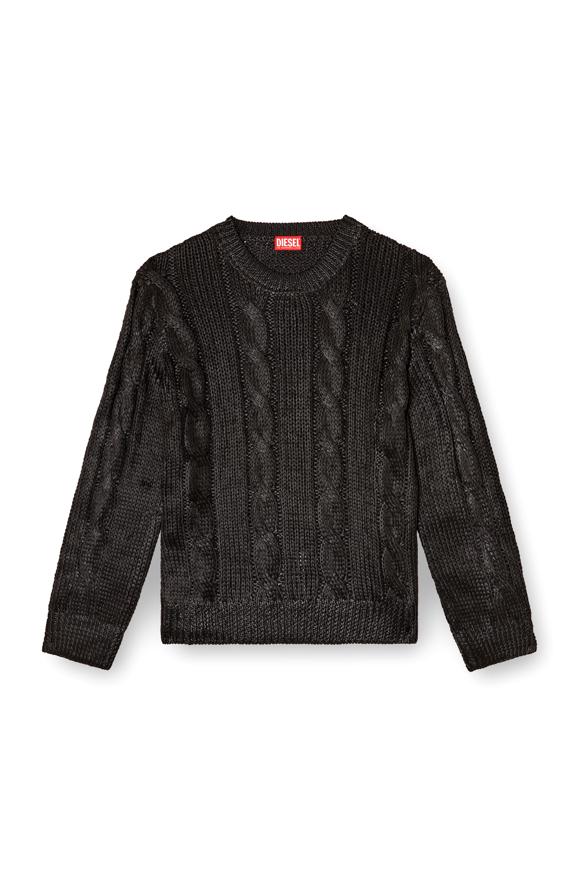 ジャケット・アウター AUTHENTIC series - neck string jumper AKSUNE PATENT KNIT - Forest night
