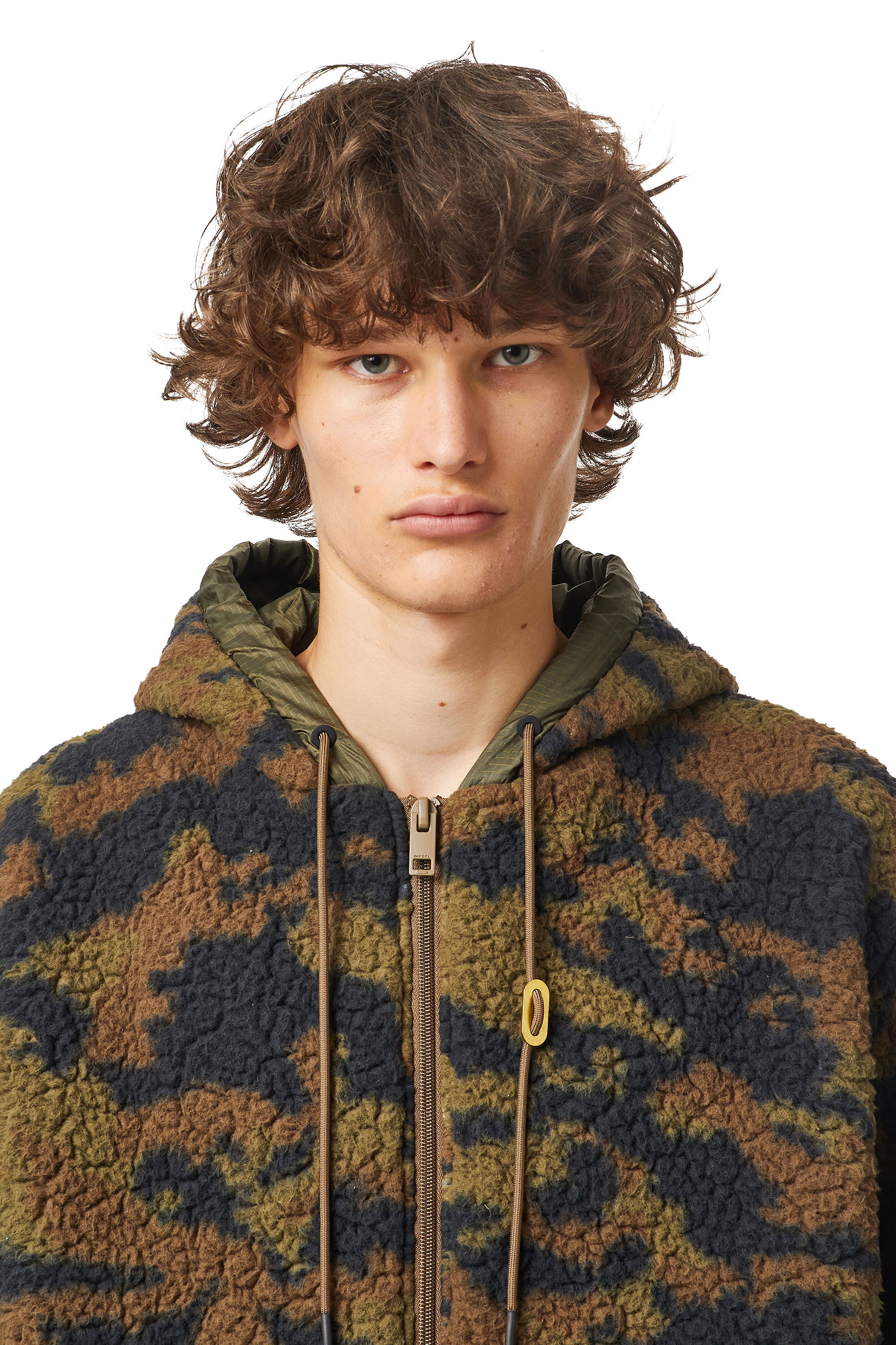 diesel fleece jacket