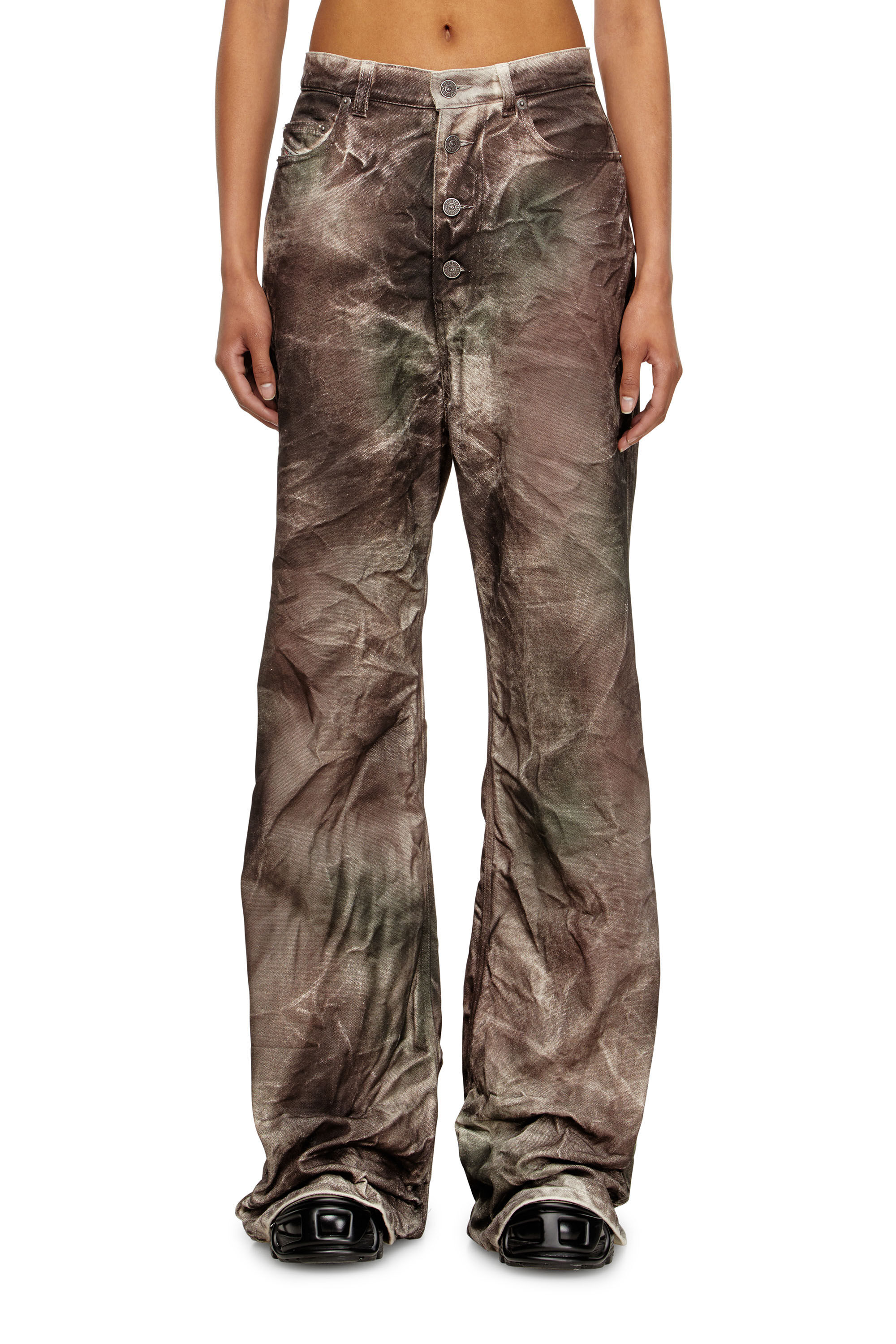 P-THUG-PANT, Brown/Green