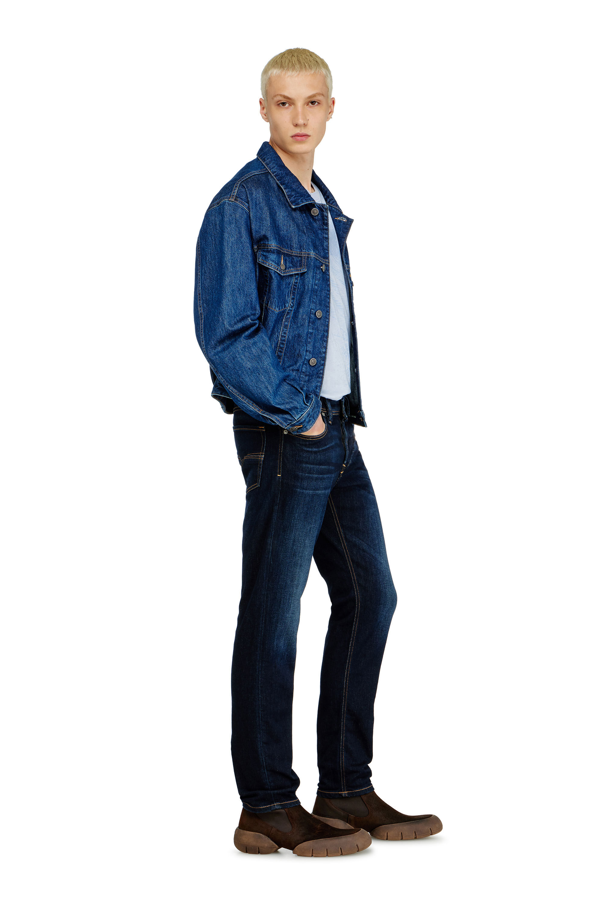 Men's Regular Jeans | Low Waist 1986 Larkee-BeexDark Blue | Diesel TR