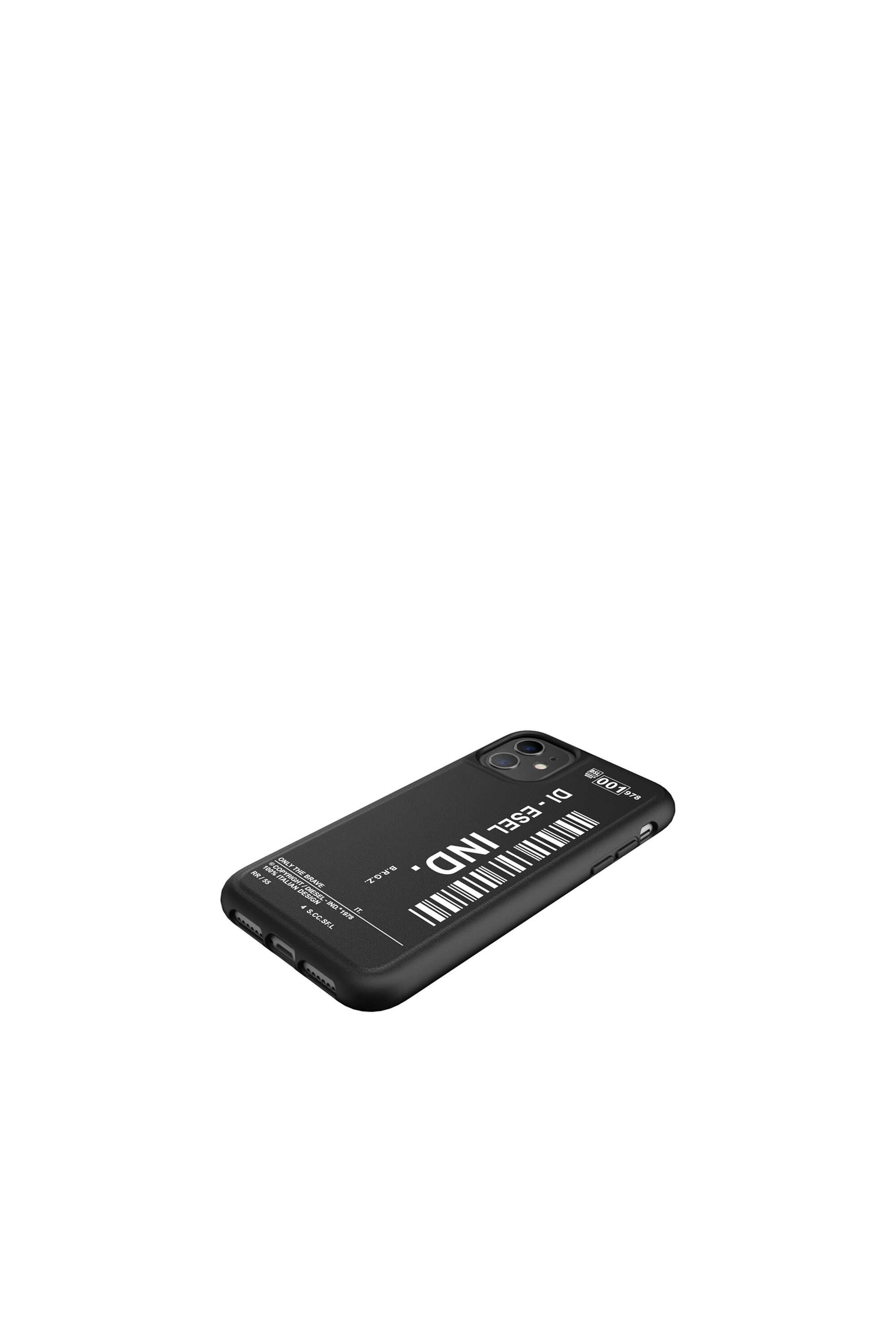 Diesel - 42103 STANDARD CASE, Unisex TPU moulded case for iPhone 11 in Black - Image 4