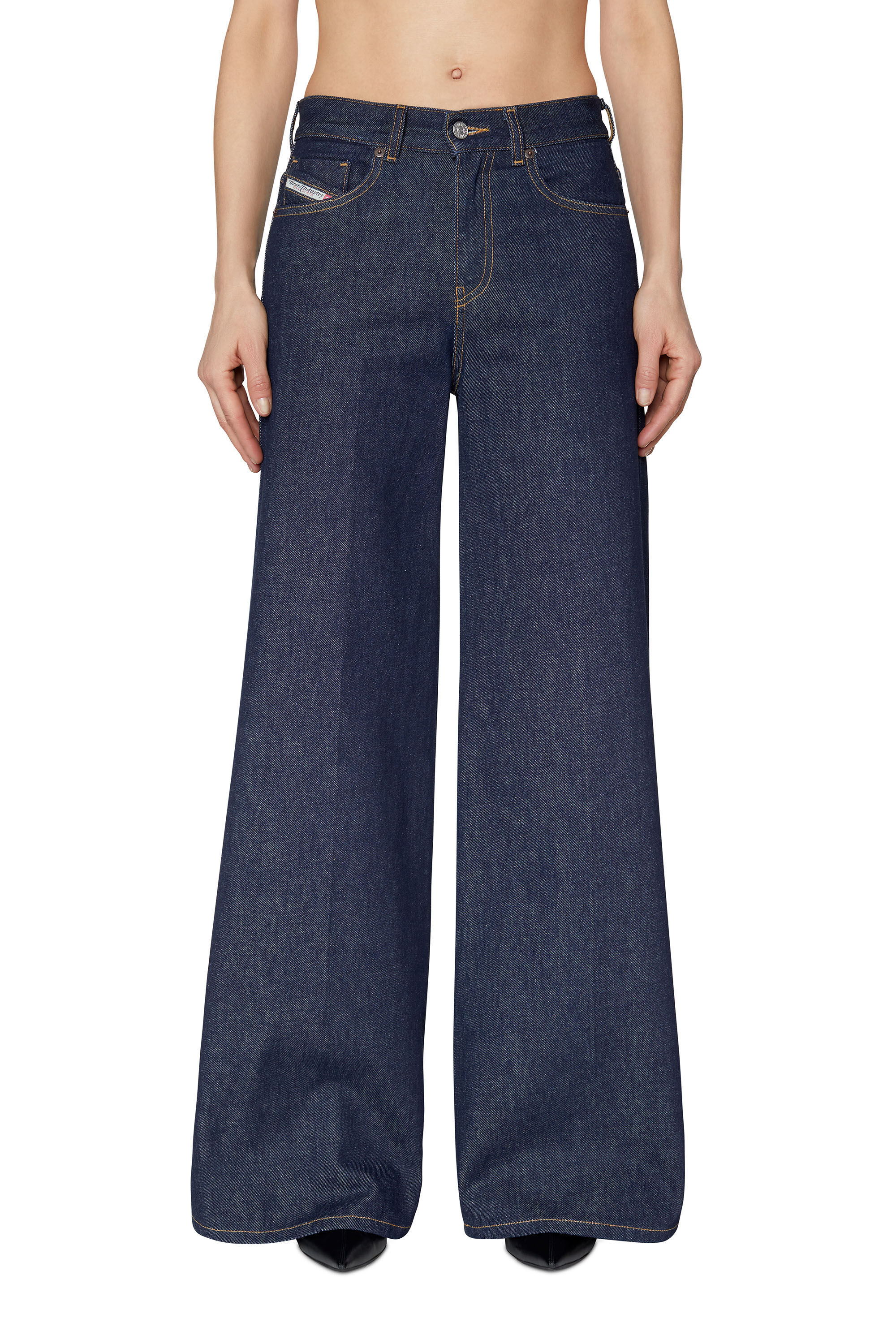 Diesel - Bootcut and Flare Jeans 1978 D-Akemi Z9C02, Dark Blue - Image 3