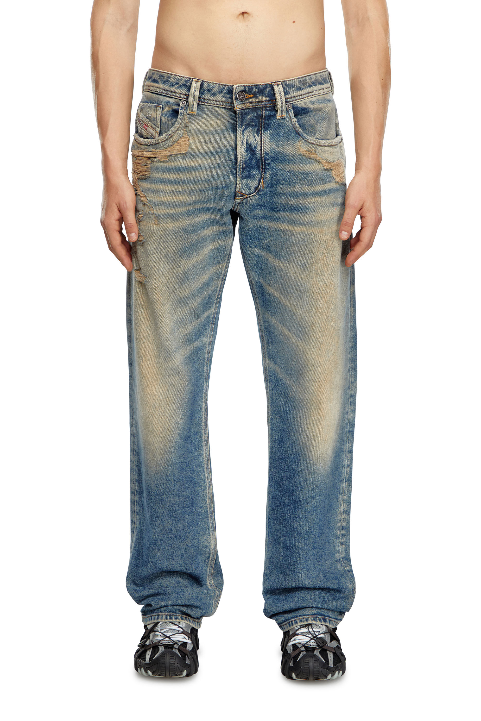 Men's Regular Jeans | Medium blue | Diesel 1985 Larkee Men's Regular Jeans | Medium blue | Diesel 1985 Larkee
