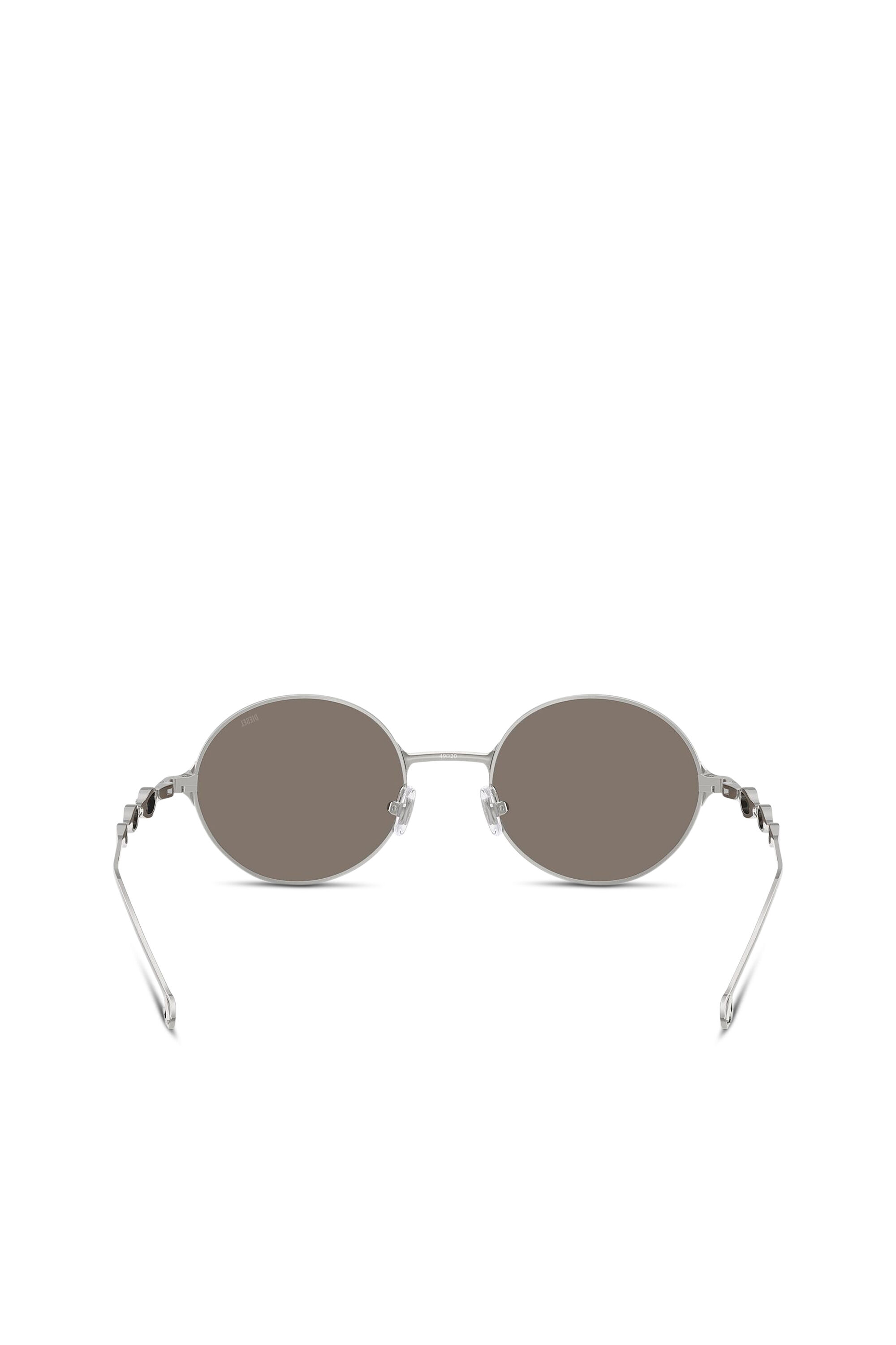 Women's Round sunglasses | Silver | Diesel