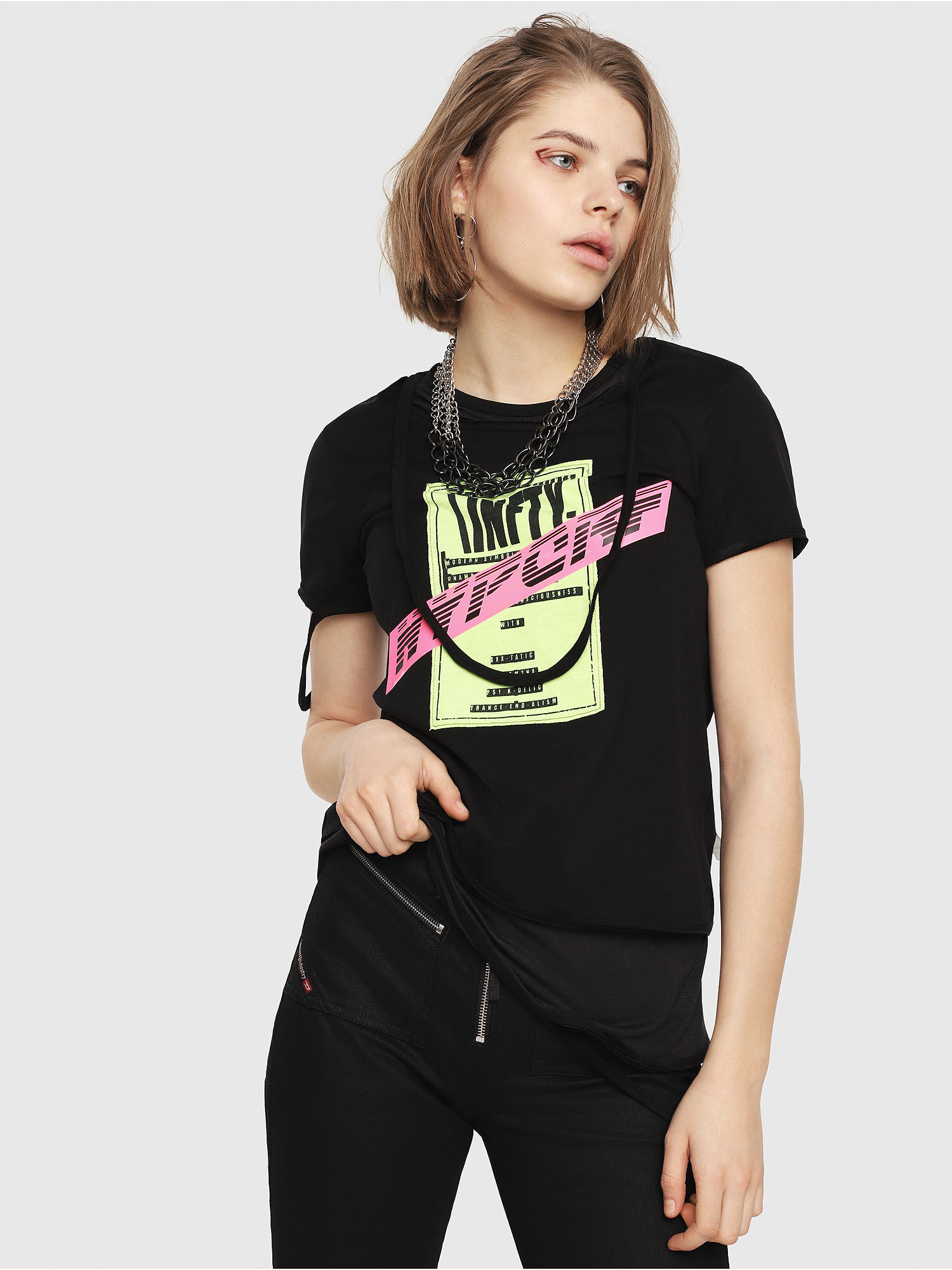 Diesel graphic t shirts clearance
