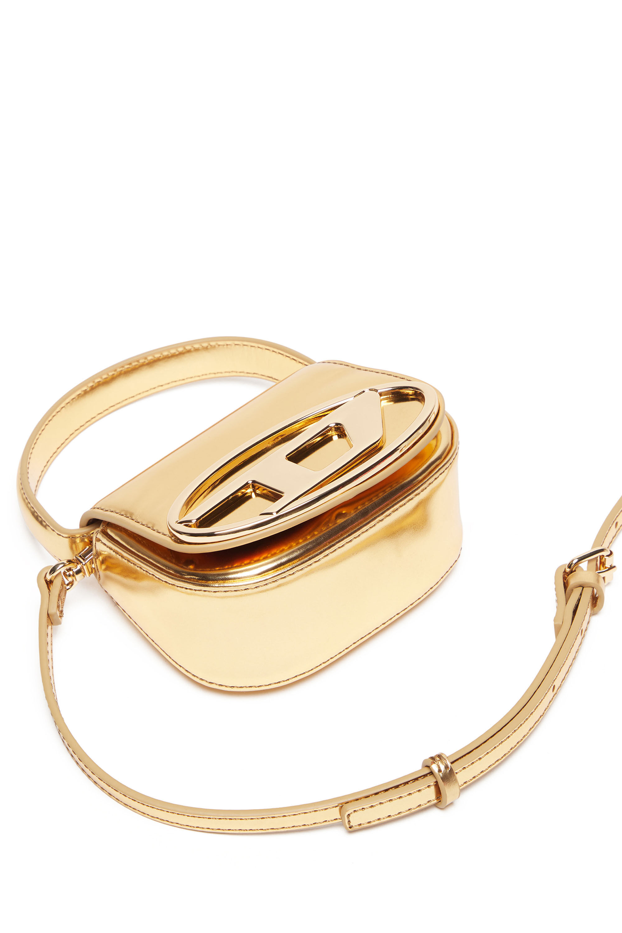 1DR-XS-S Woman: Mini bag in mirrored leather | Diesel