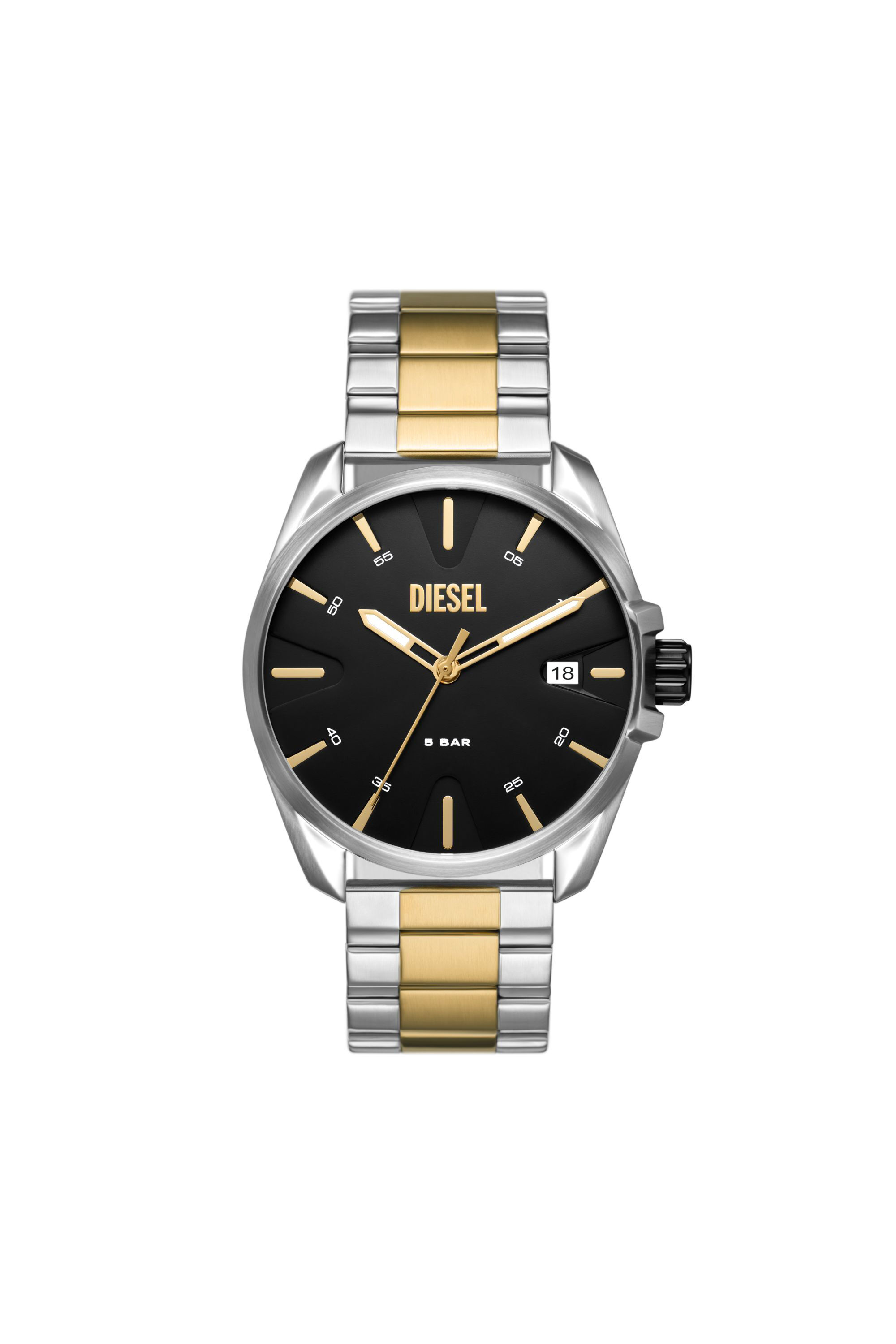 Stainless steel diesel watch hotsell