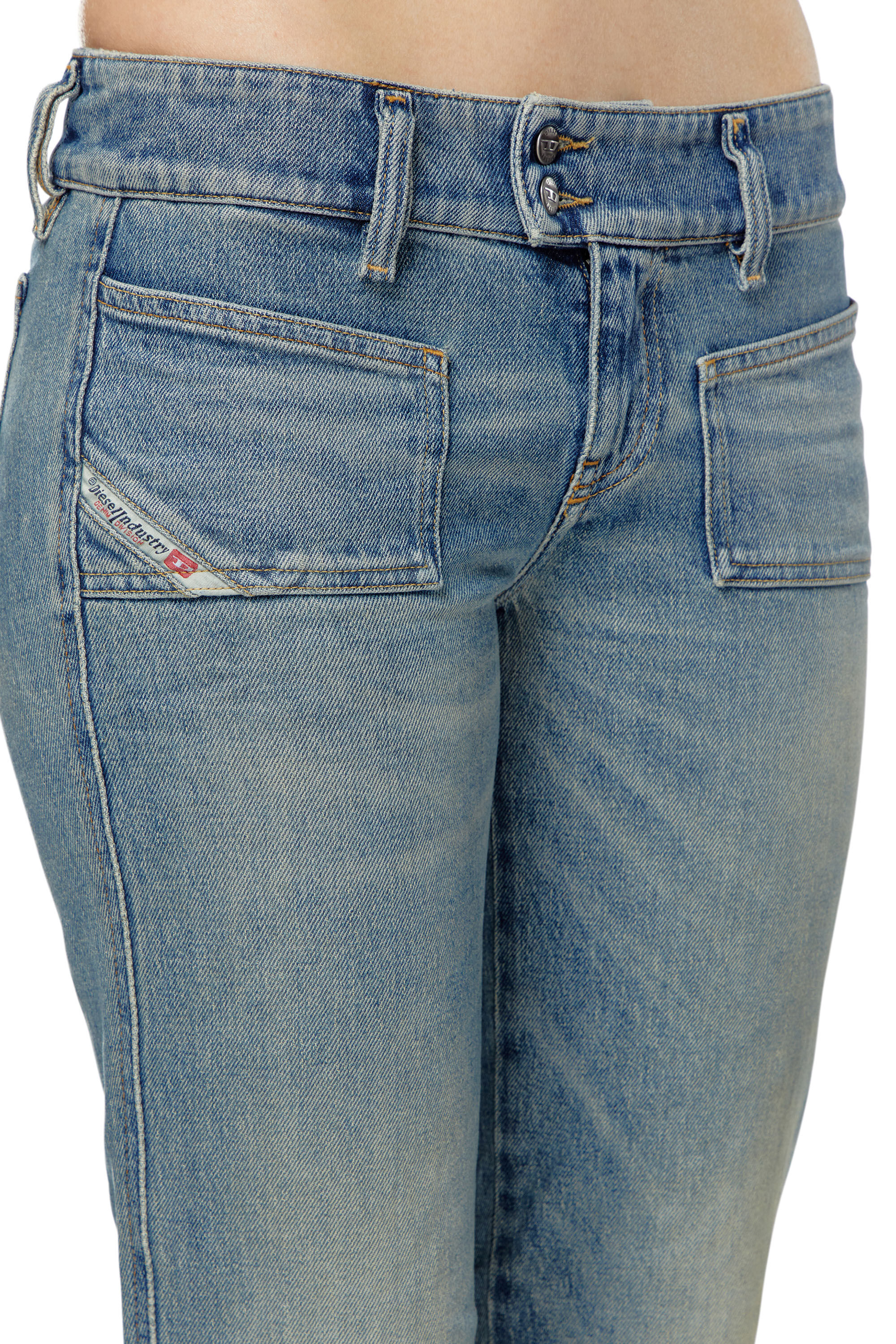 Bootcut and Flare Jeans D-Hush | Light Blue | Diesel