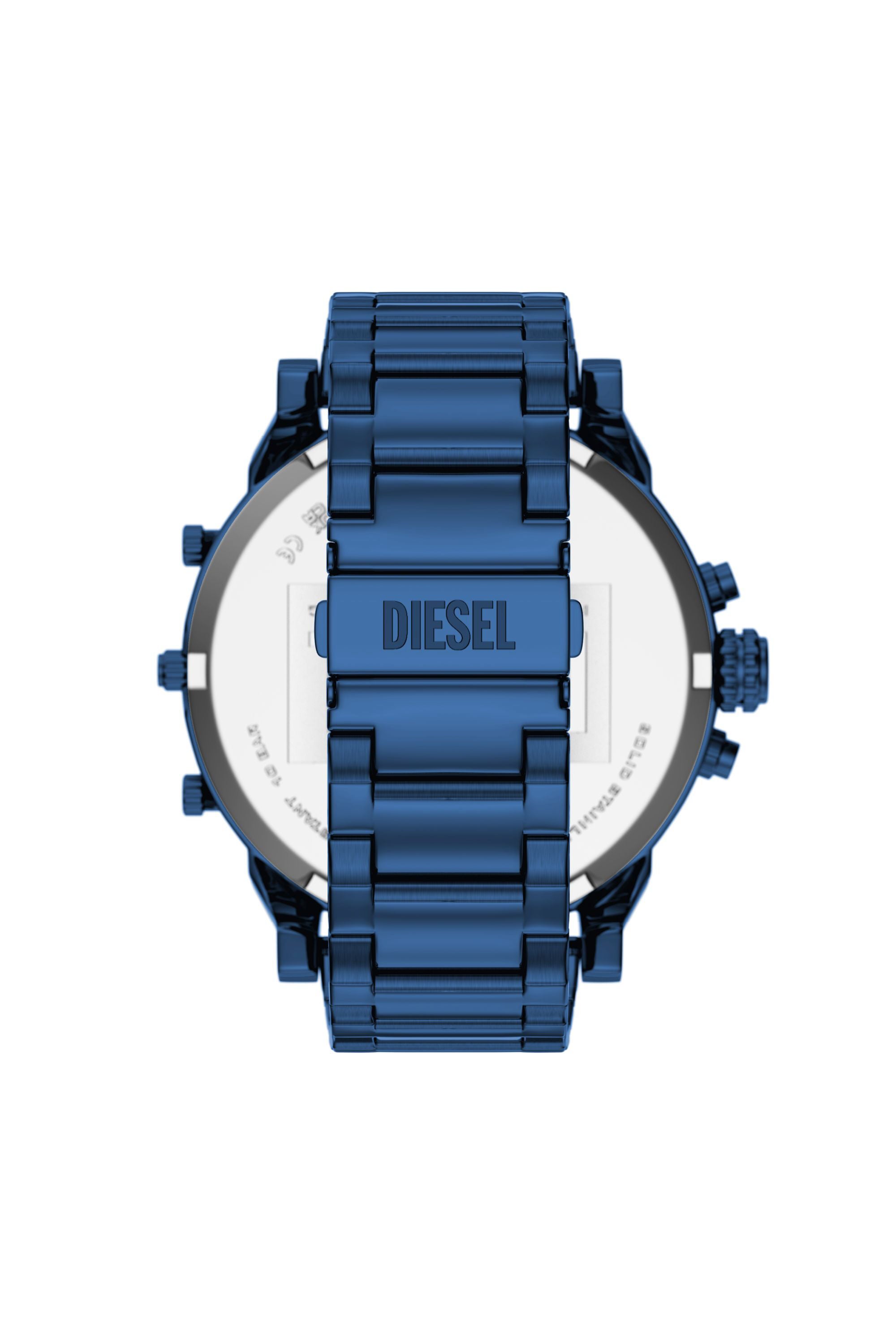 Men's Mr. Daddy 2.0 Blue Stainless Steel Watch | Blue | Diesel TR