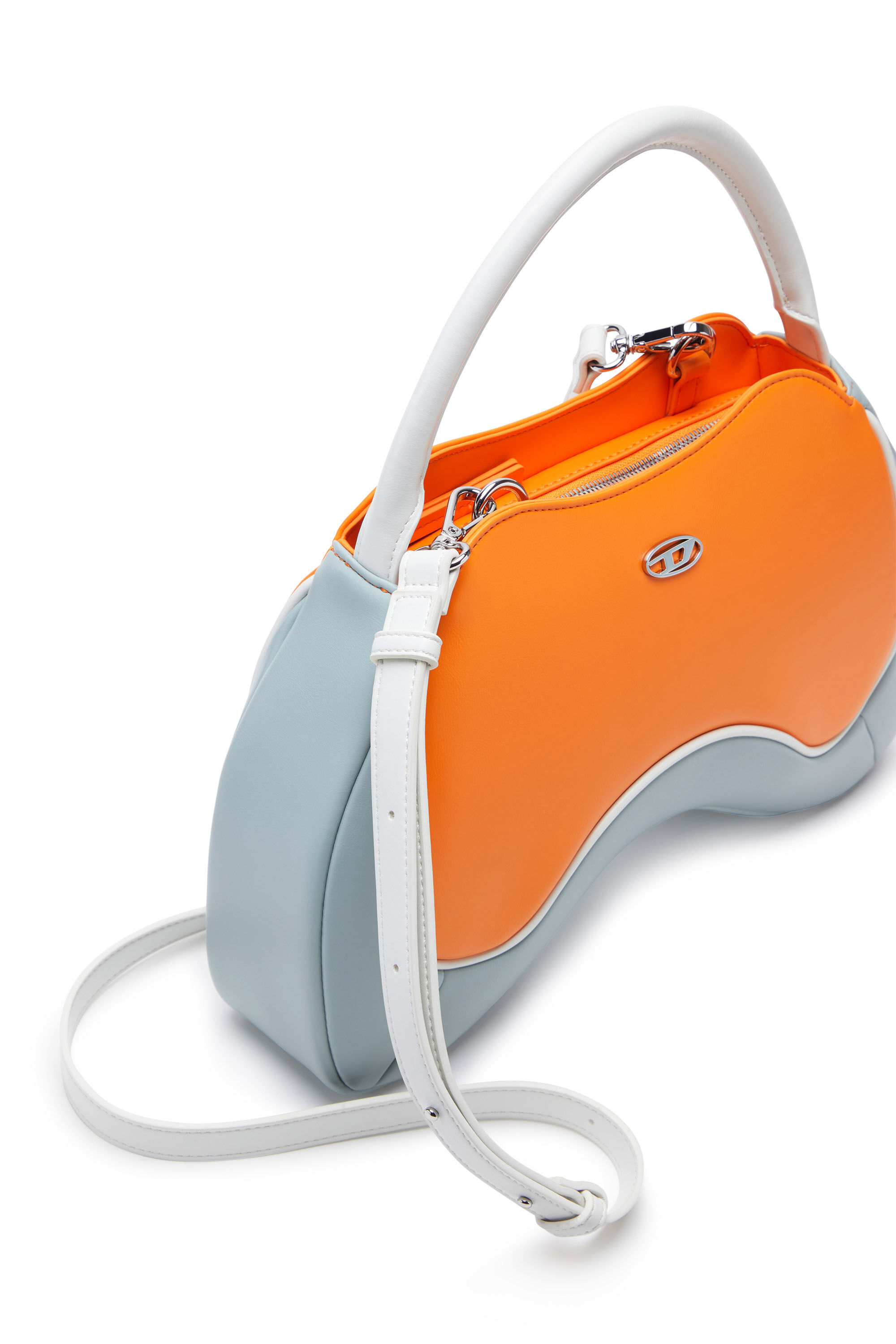PLAY TOP HANDLE Woman: Handbag with two-tone design | Diesel