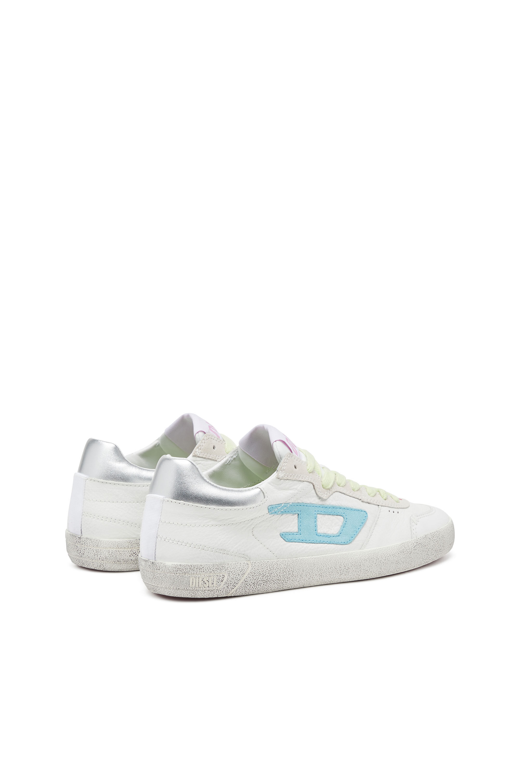 Women's S-Leroji Low W - Pastel leather and suede sneakers 