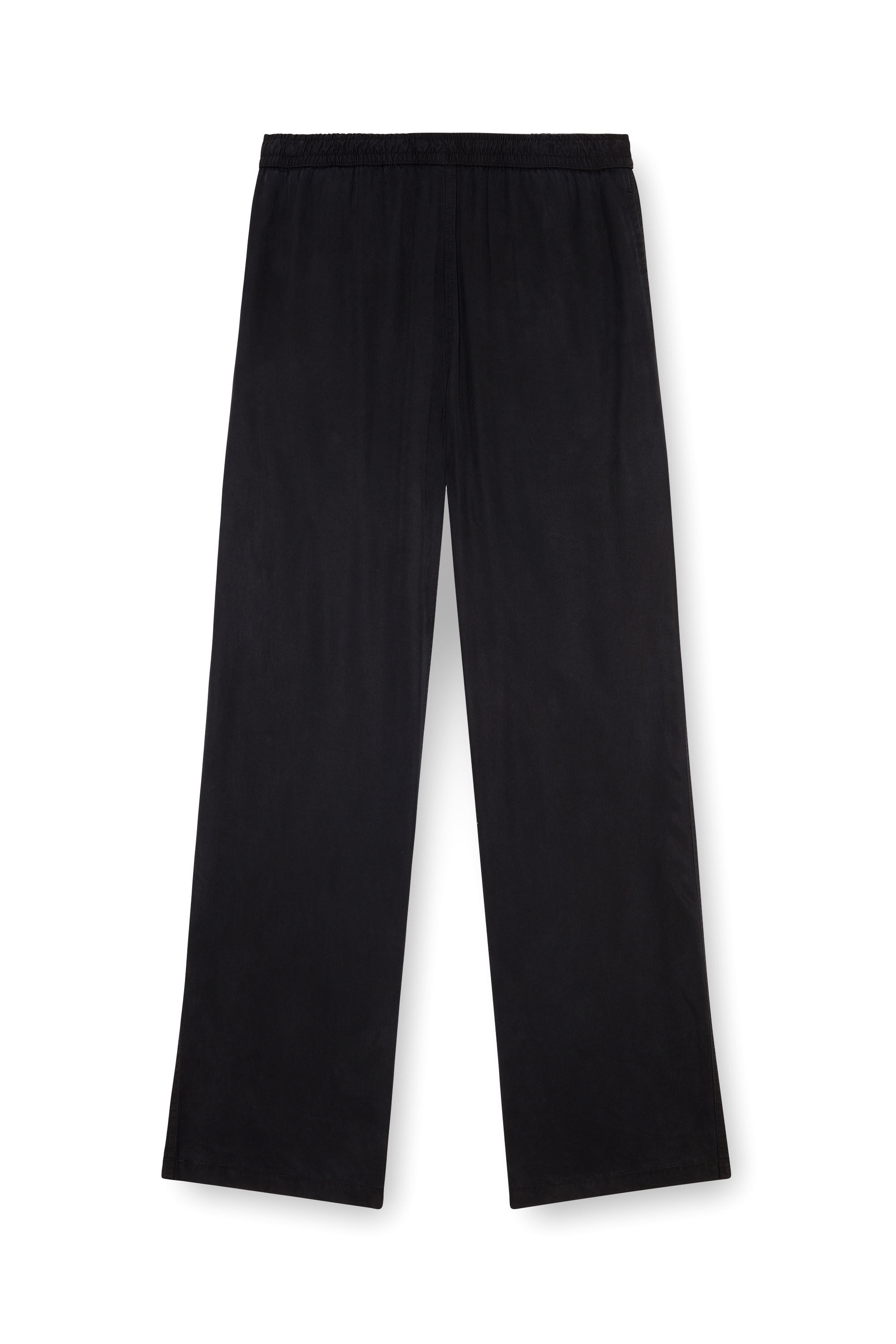 デパート 送料無料 faded in pants Drawstring Men's twill Diesel | Black | パンツ
