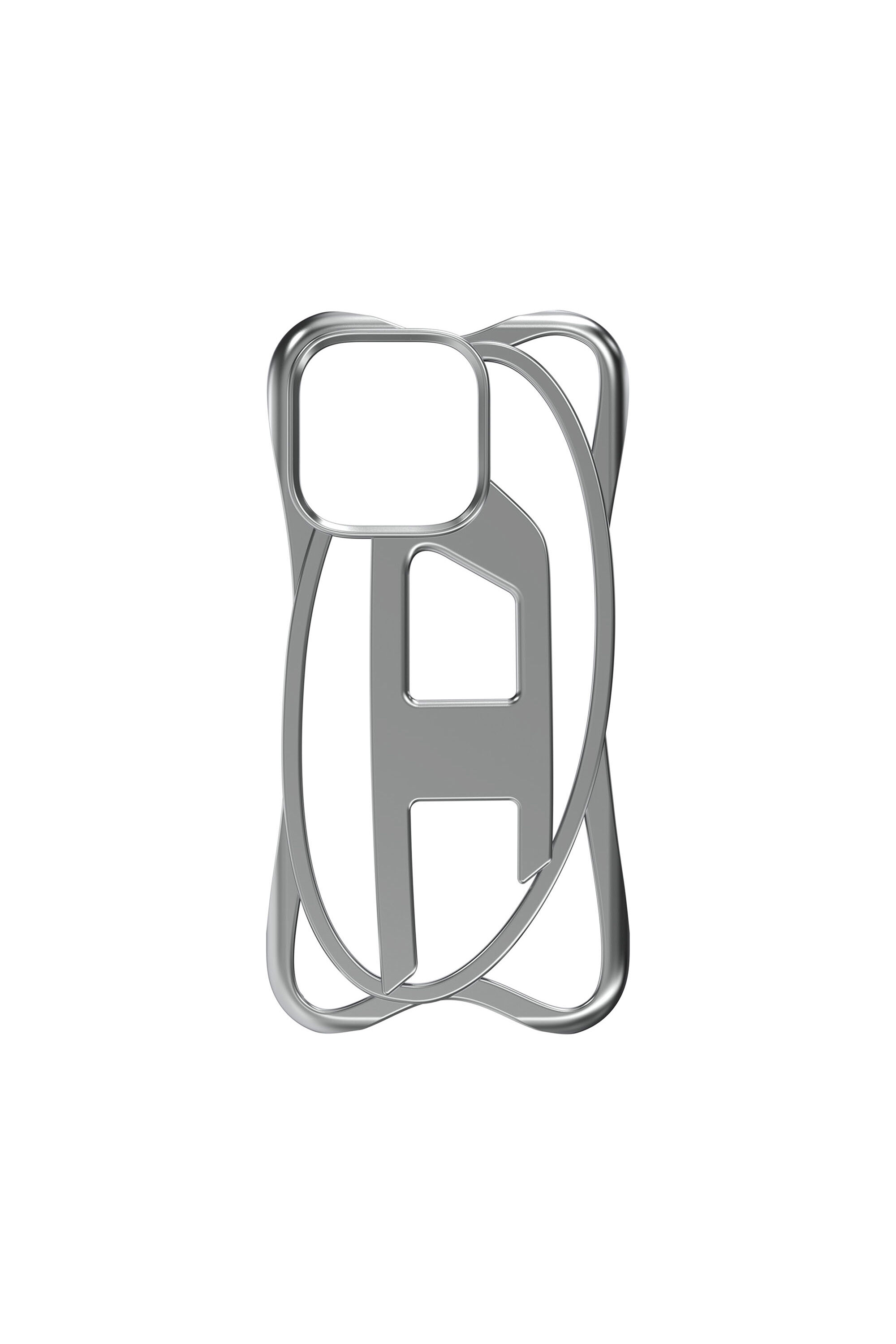 Women's Oval D Frame Case for iP 16 Pro | Grey | Diesel Women's Oval D Frame Case for iP 16 Pro | Grey | Diesel