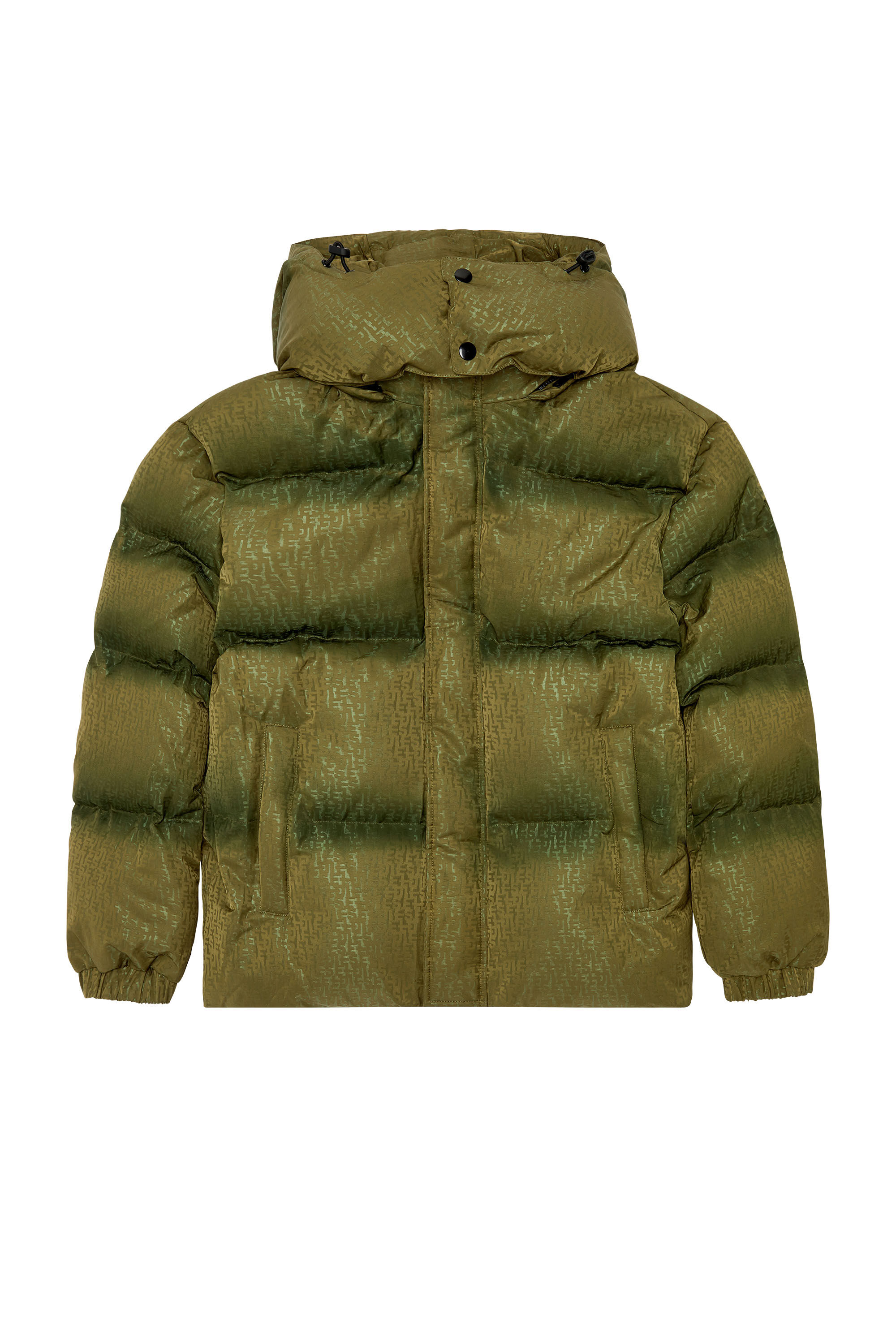 海外並行輸入正規品 motif monogram with jacket Puffer Men's | Diesel | Green ジャケット・アウター