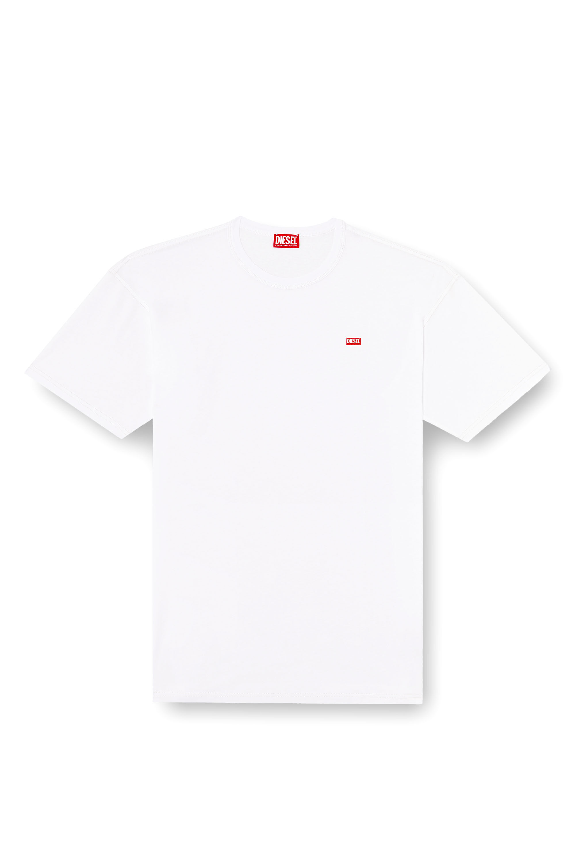 ★DIESEL★ T-Box R30 T-shirt White A164000QIAM100 Men's T-shirt with small logo | White | Diesel