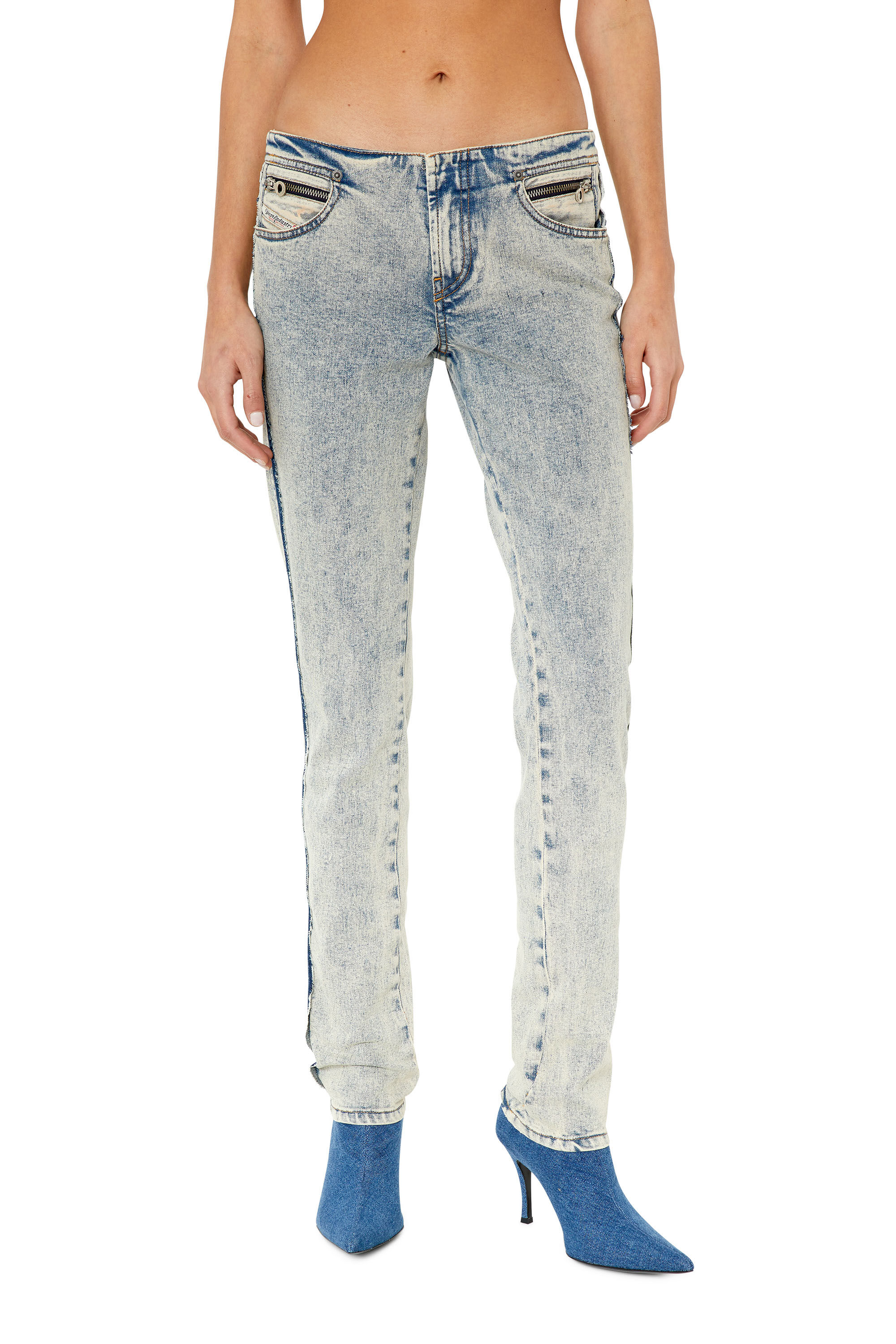 Diesel - D-Tail 09F12 Skinny Jeans, Medium blue - Image 3