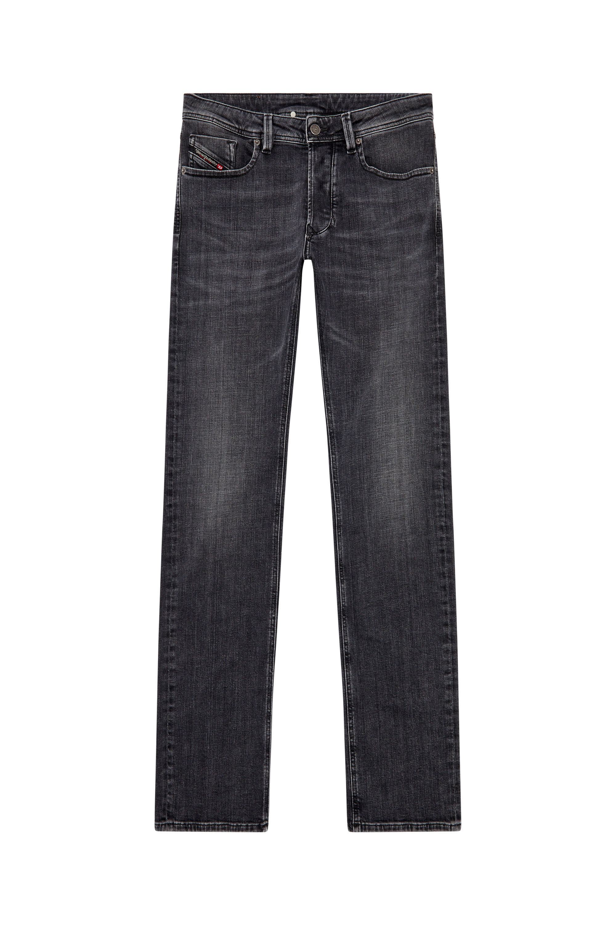 Men s Straight Jeans Black Dark grey Diesel 1985 Larkee