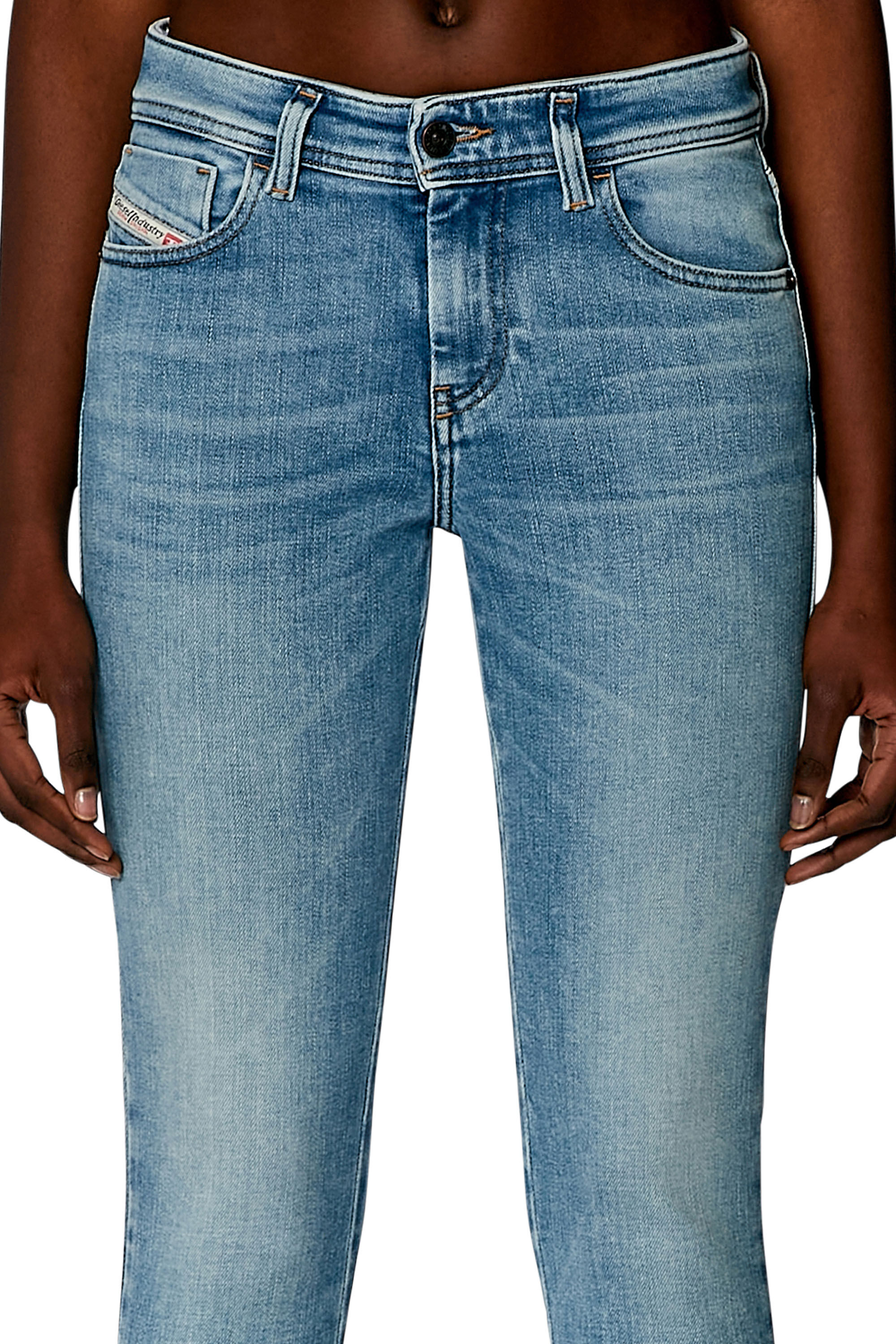 Women's Skinny Jeans | Light Blue | Diesel 2017 Slandy