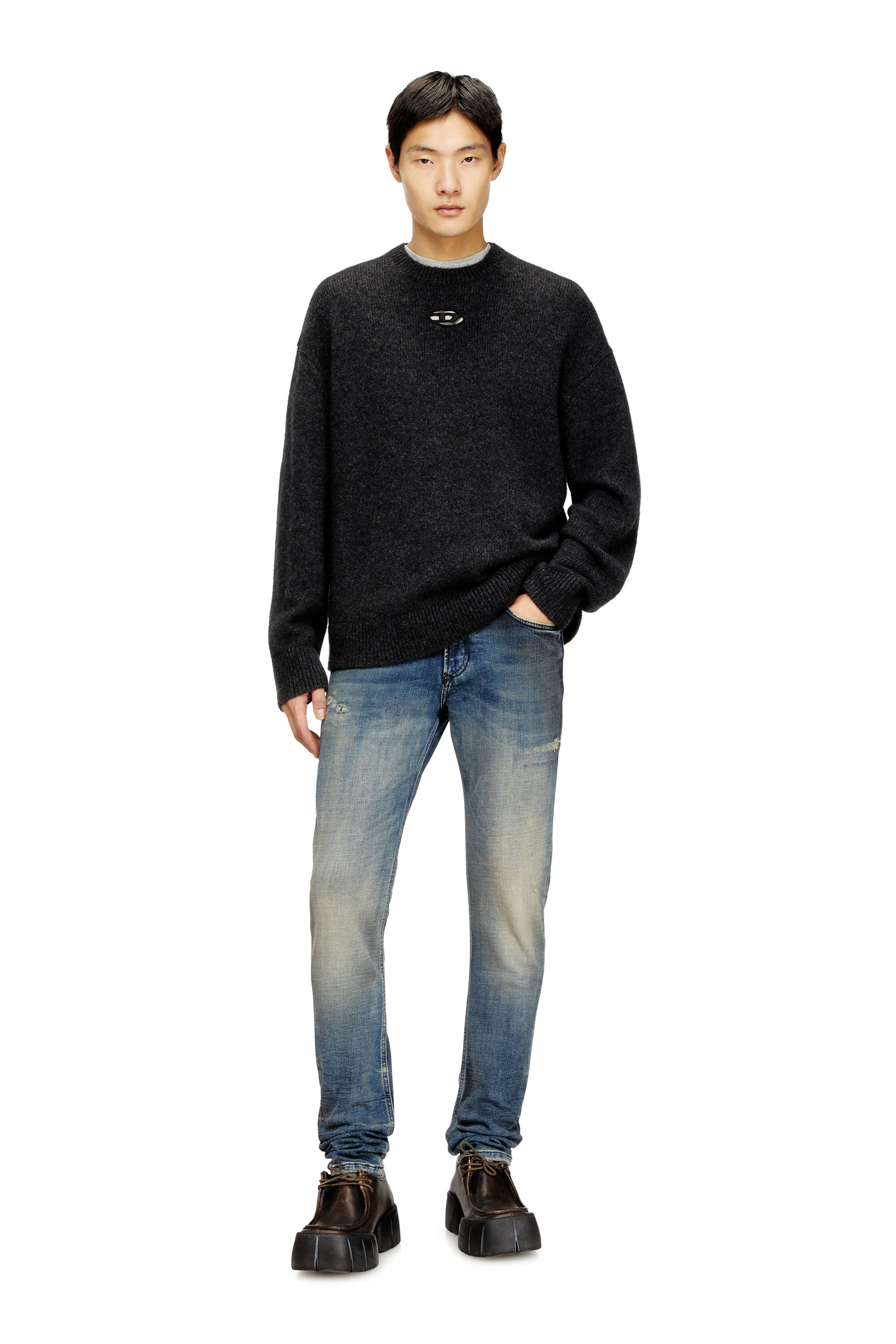 Men's Jumper in wool and alpaca blend | ToBeDefined | Diesel