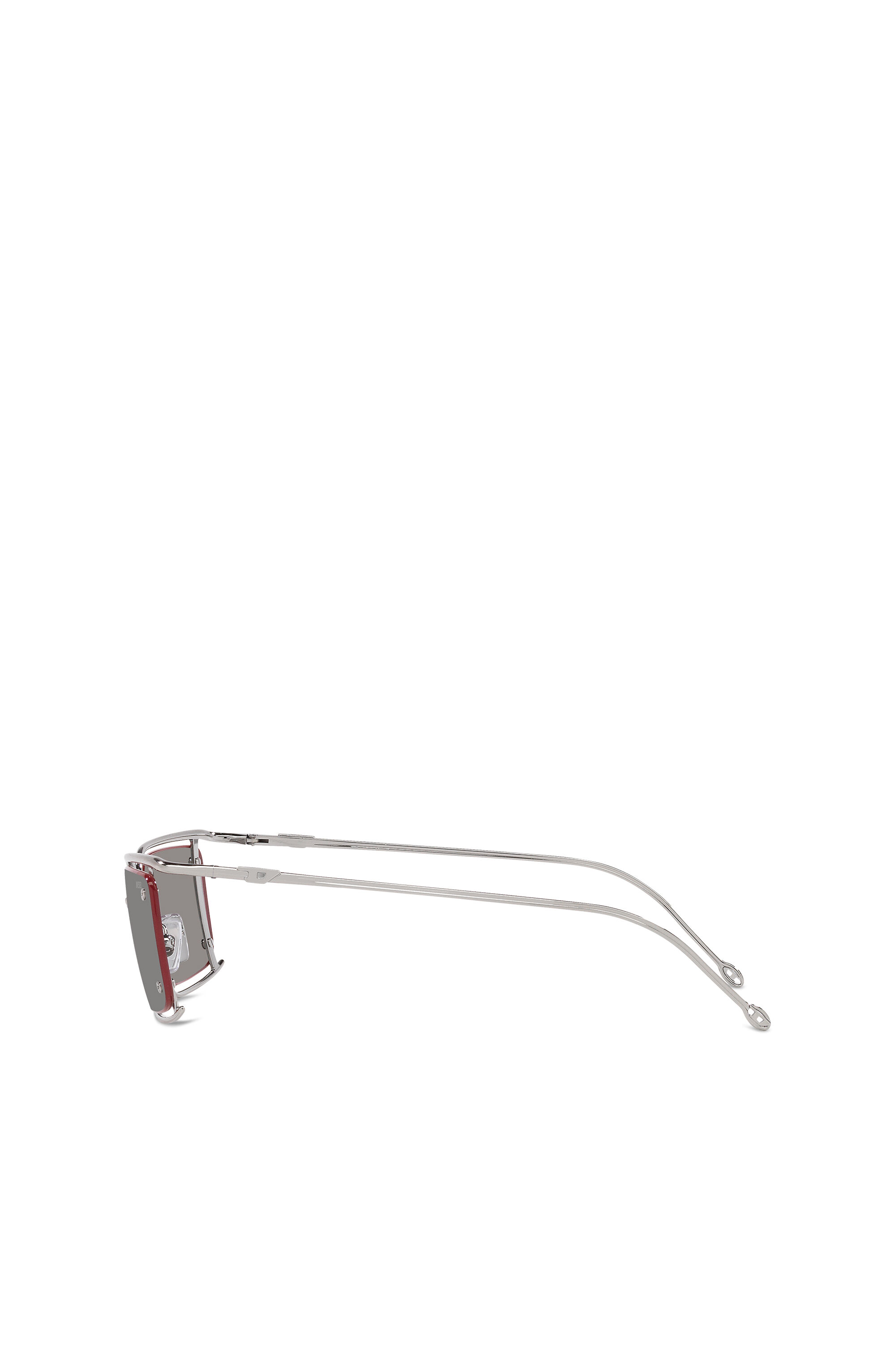 Women's Rectangle sunglasses | Silver | Diesel