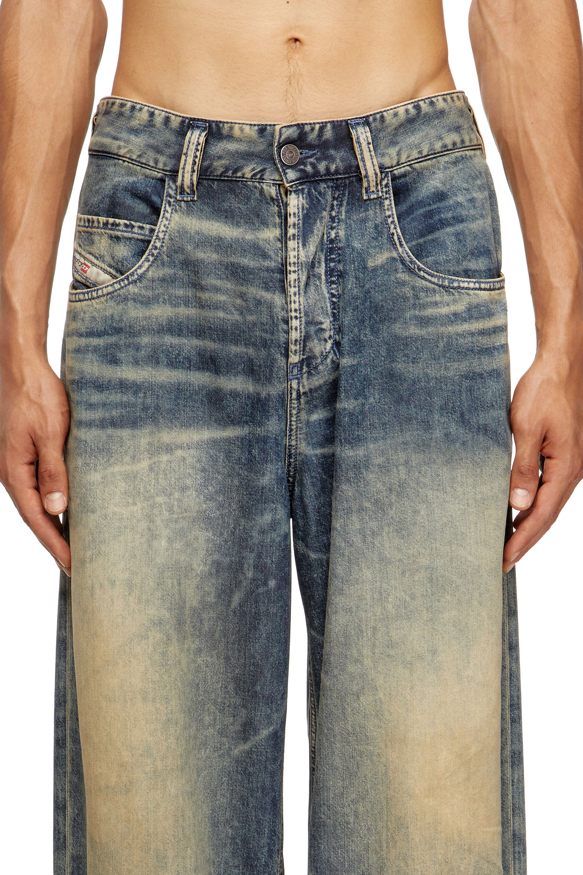 Men's Relaxed Jeans | Regular Waist 1997 D-Enim-MMedium blue