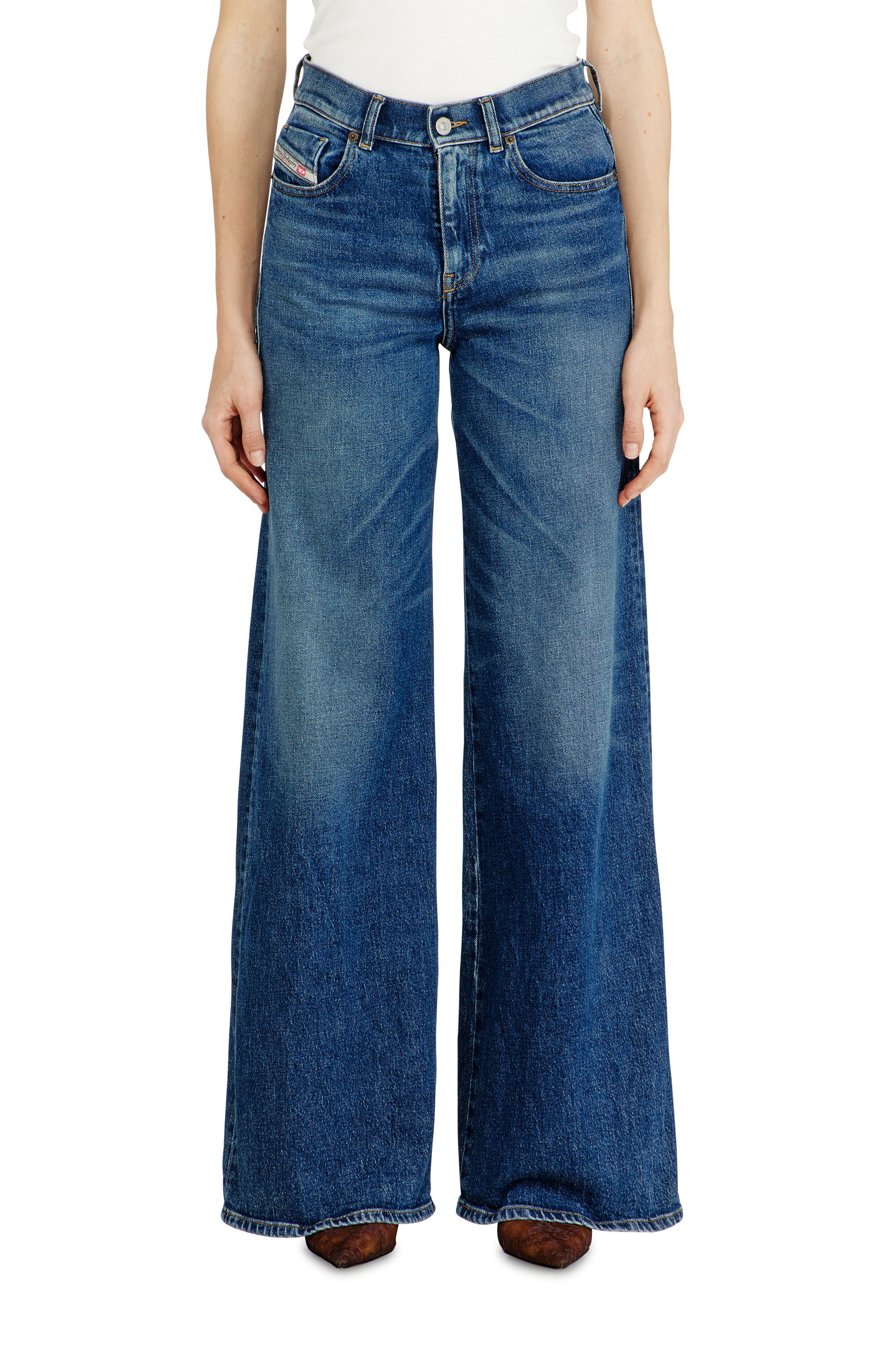 Women's Flare Jeans | Medium blue | Diesel 1978 D-Akemi
