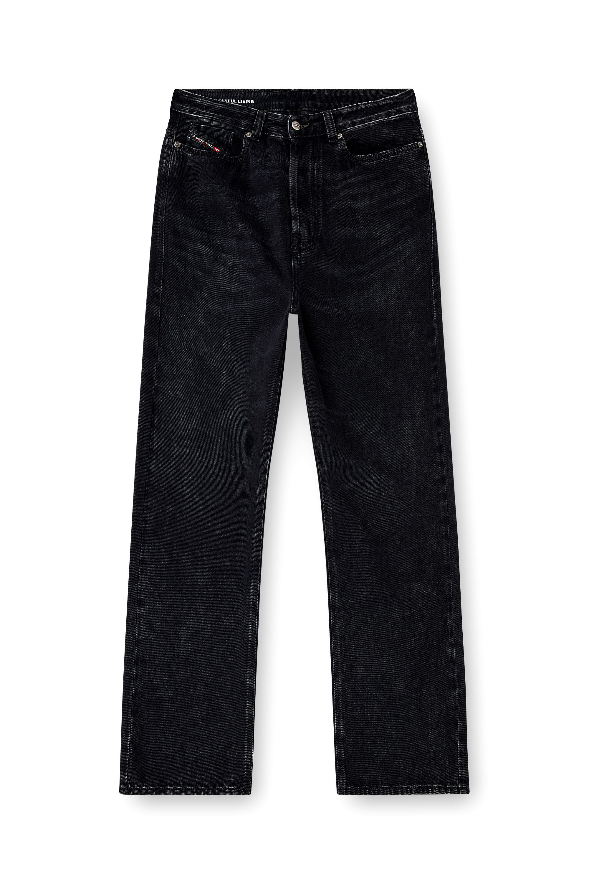 Men's Relaxed Jeans | Black/Dark grey | Diesel 1980 D-Eeper