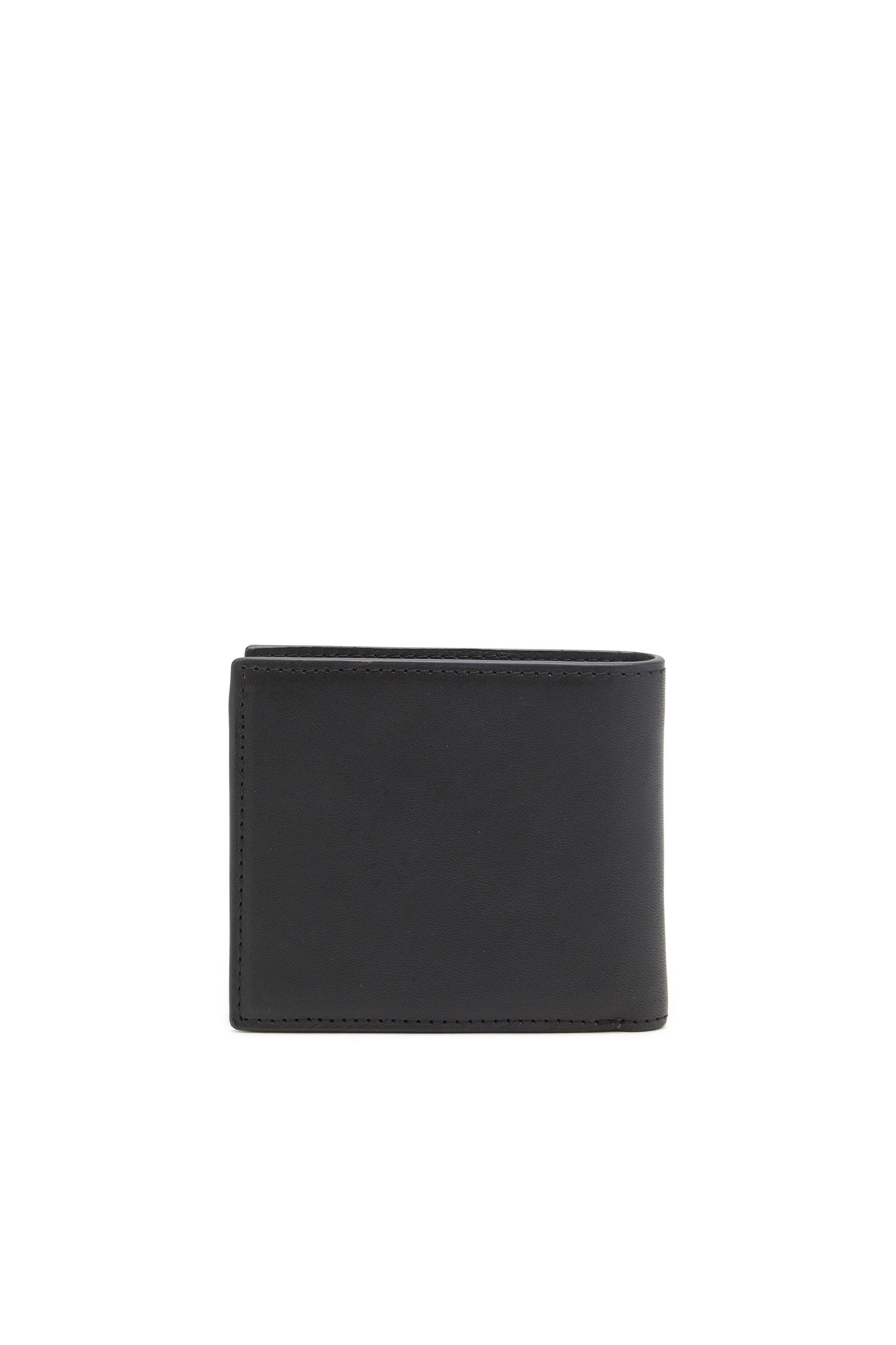 Men's Leather bi-fold wallet with embossed logo | Diesel