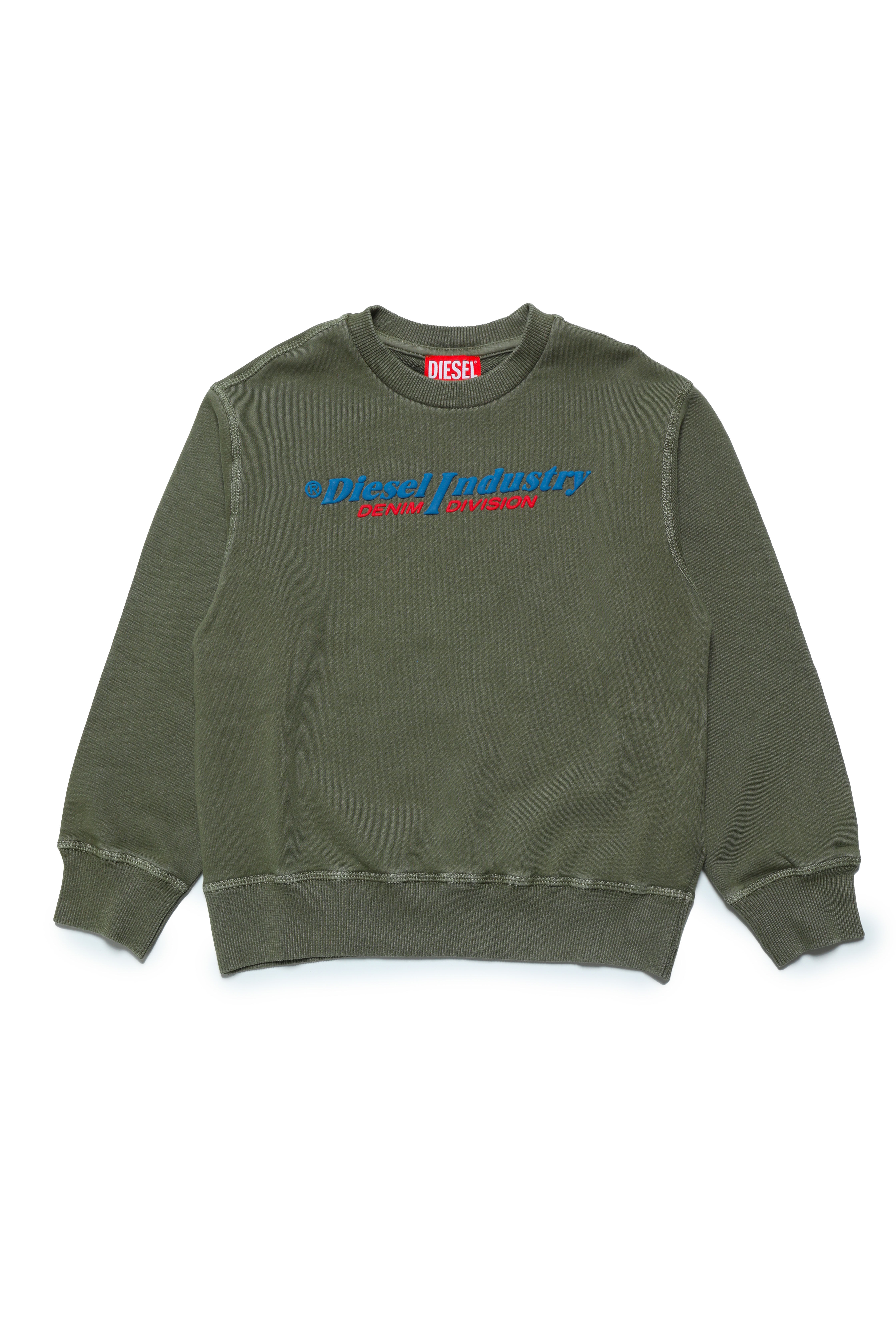 Diesel green deals sweatshirt