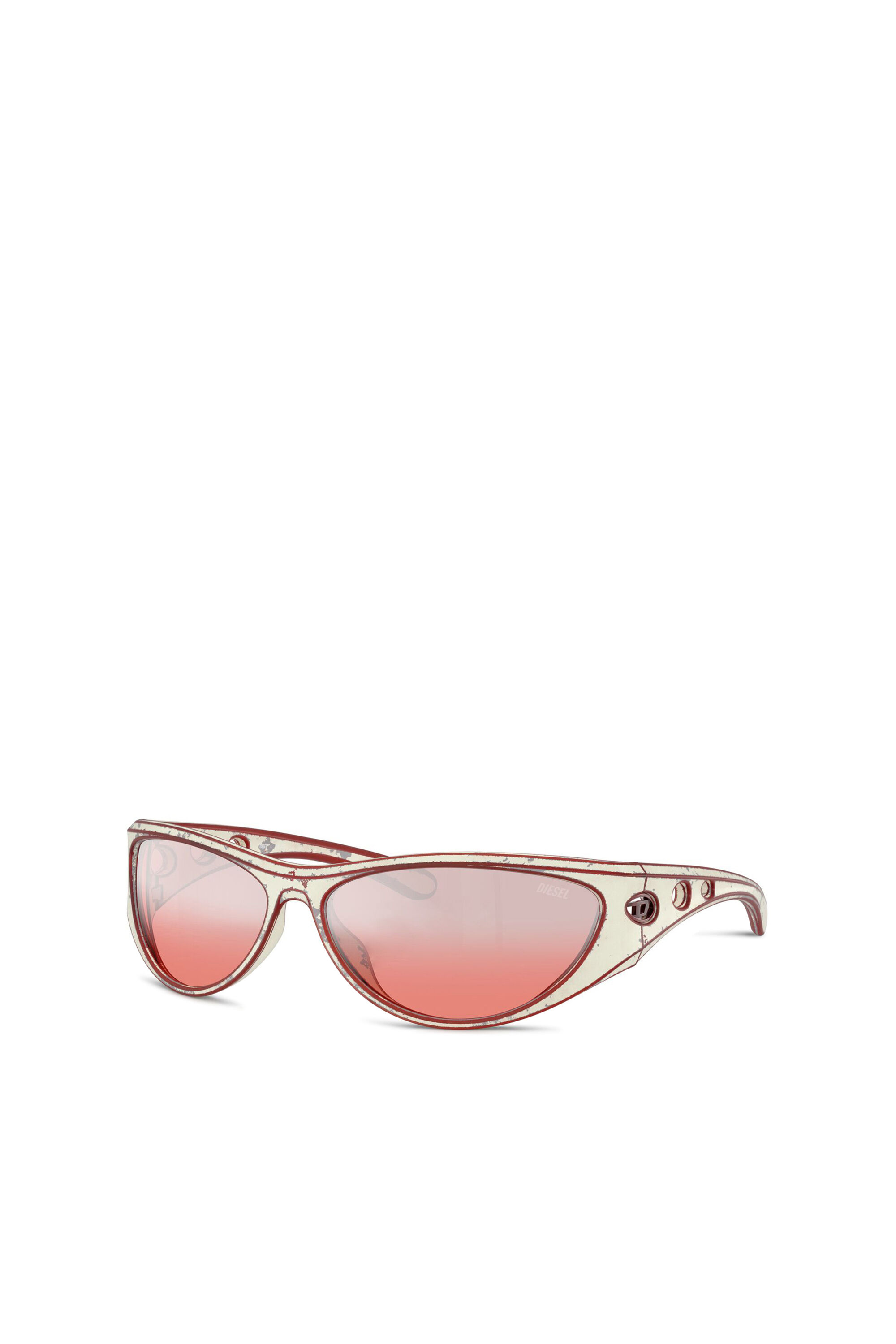 Diesel - 0DL3004U, Unisex's Cat-eye style sunglasses in Red - 5
