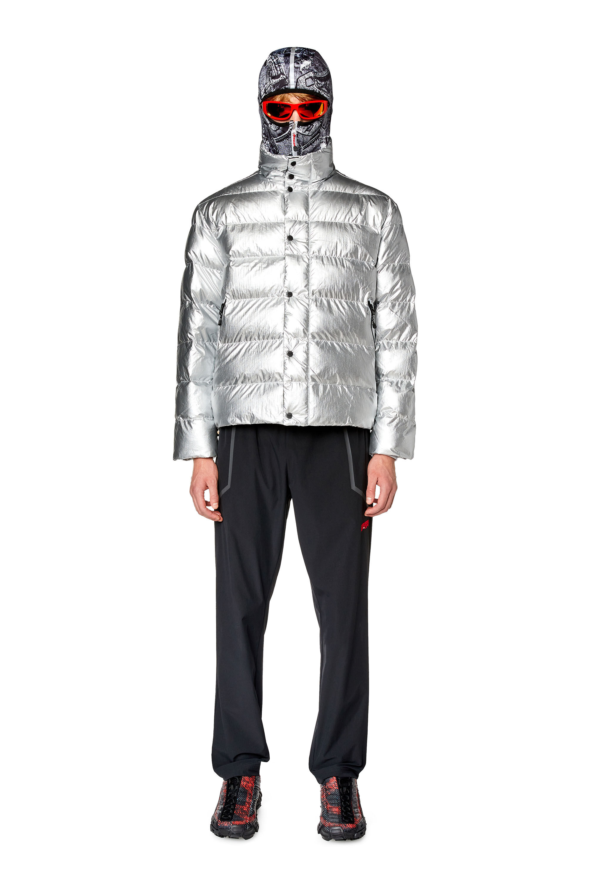 Kenzo silver 2025 puffer jacket
