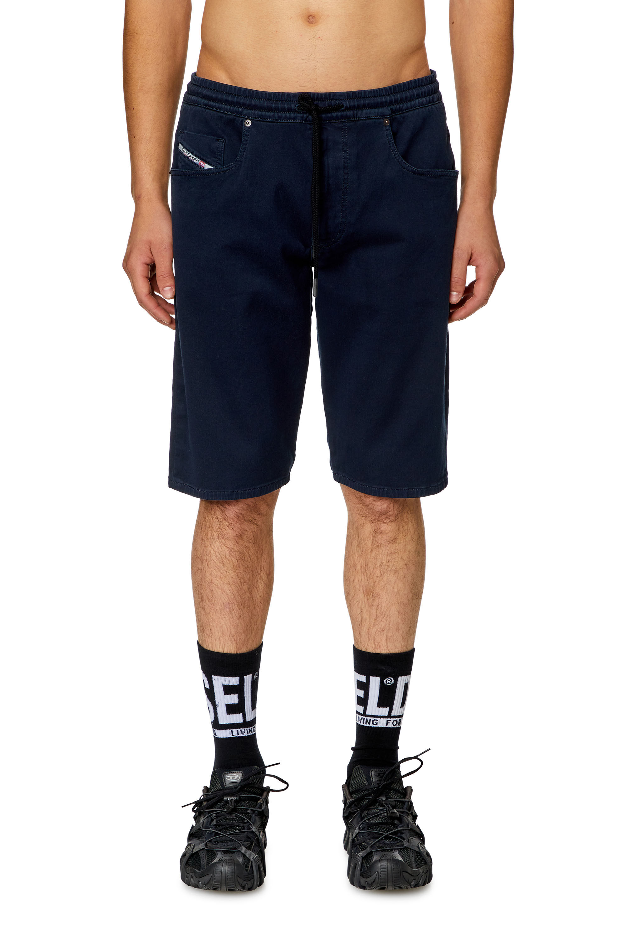 Diesel - 2033 D-KROOLEY-SHORT JOGG, Dark Blue - Image 2