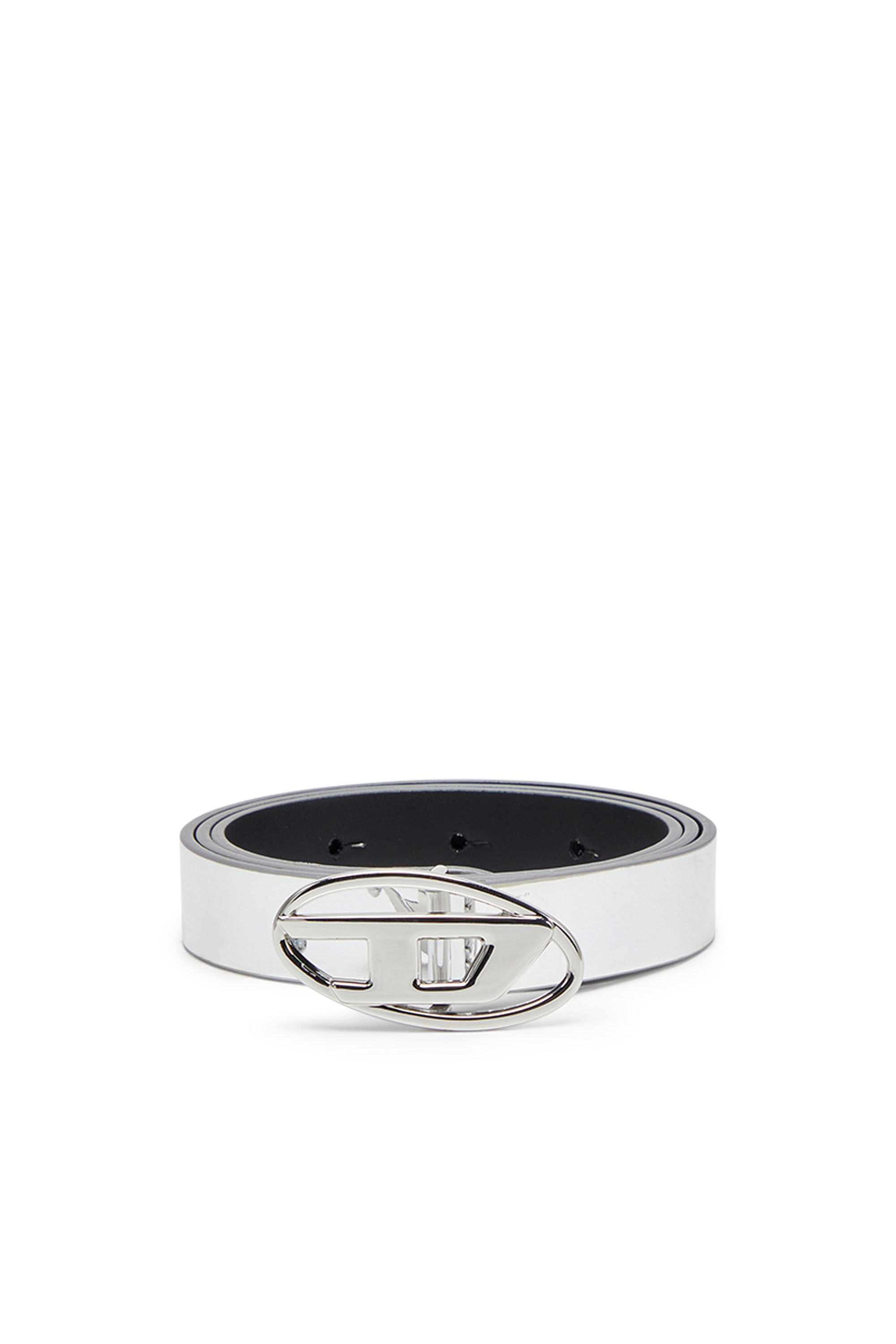 ベルト Diesel Belt B-1Dr 20 B-1DR 20 Woman: Belt in metallic leather | Diesel