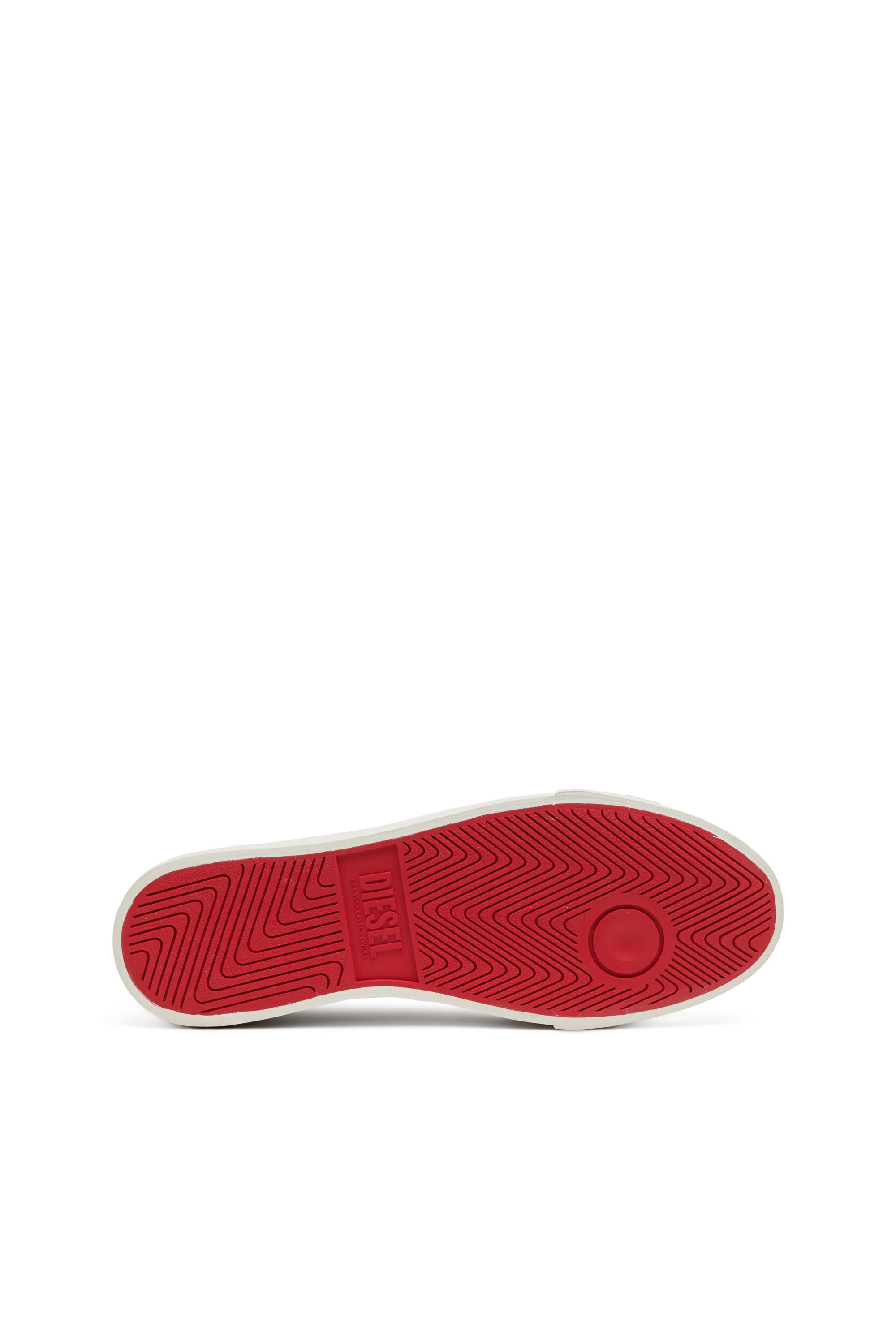 Diesel - S-ATHOS SLIP ON, Man's S-Athos-Slip-on sneakers in plain leather in White - 5